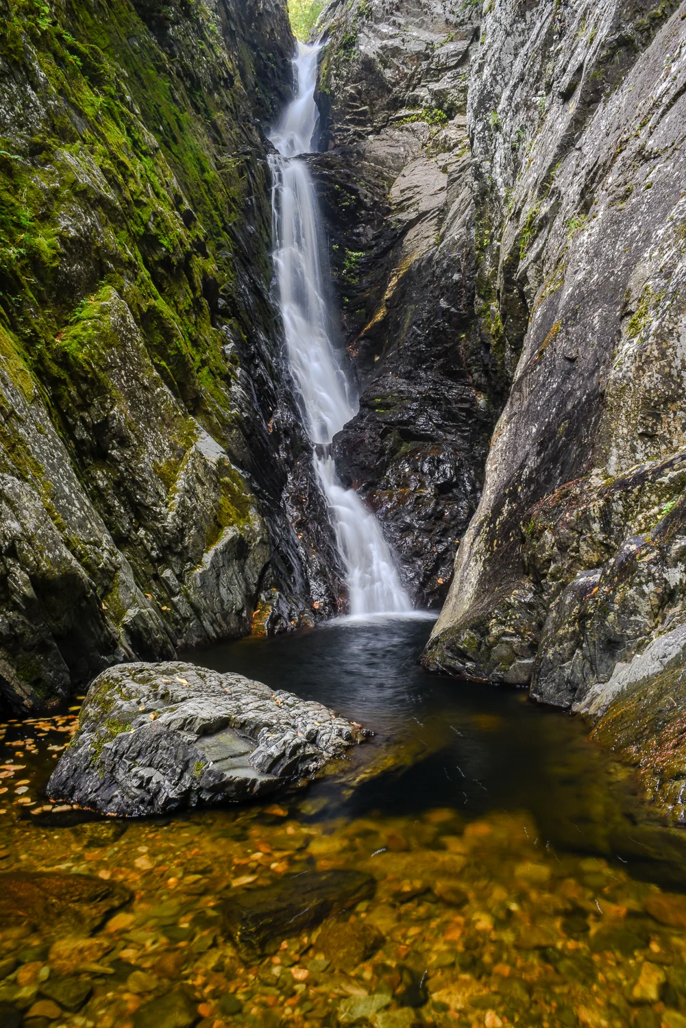Dunn Falls near Andover, Maine