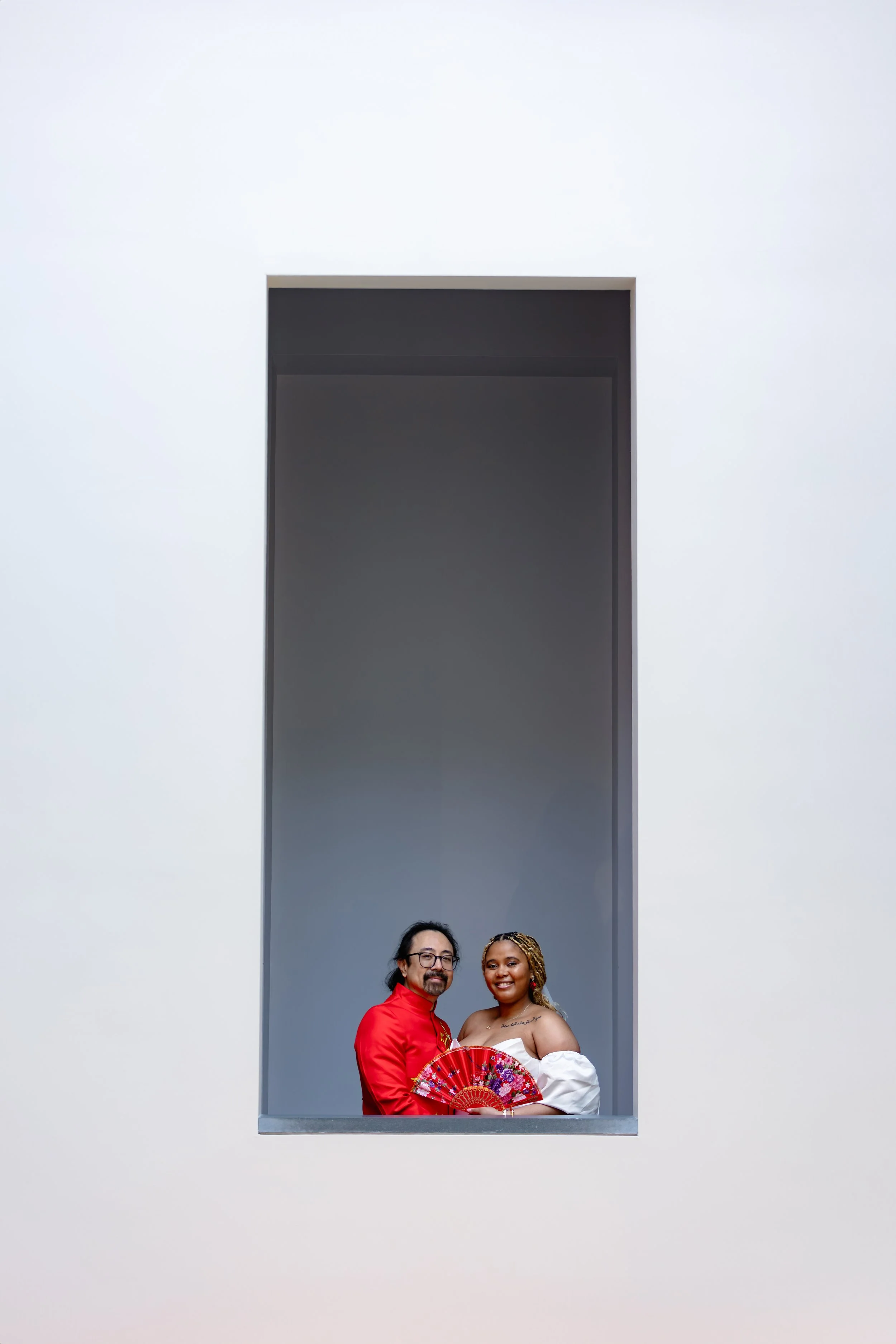 Wedding photos done at the Peabody Essex Museum in Salem Ma