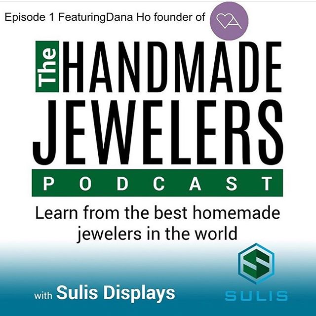 Check out my friends page @sulisdisplays. He started a podcast for handmade jewelry makers. His first interview is available with Danna Henning from @amoracast. His second interview will be available soon with yours truly!! He&rsquo;s a young man who