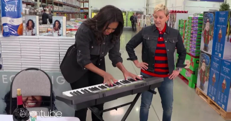Michelle Obama on Ellen's Show
