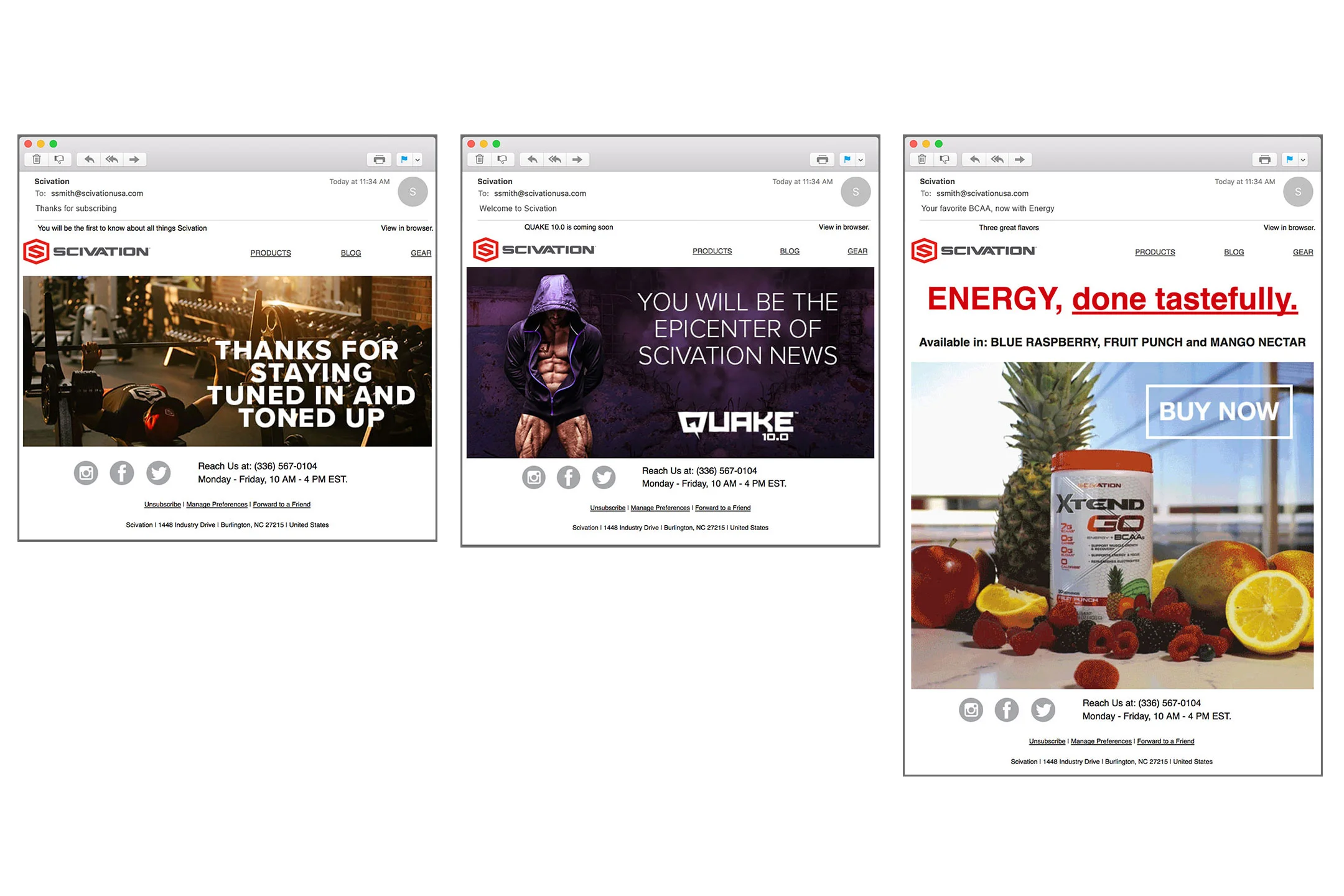 Scivation Emails