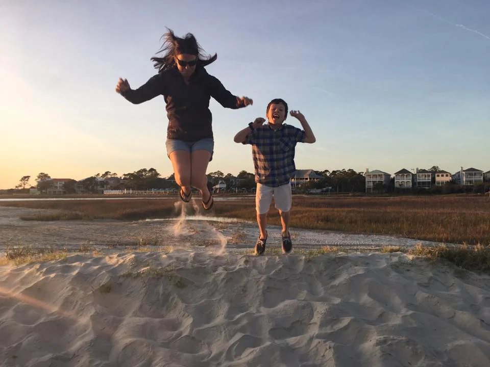 This is the kind of jumping I prefer...