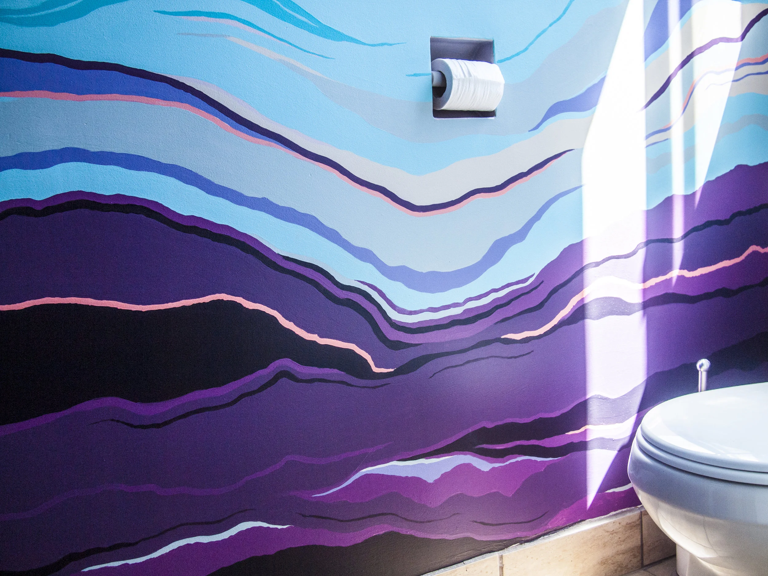 Designer and Painter, private mural commission, Montreal