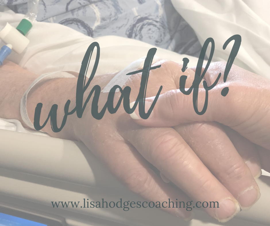 I spent the last days of my Dad’s life, holding his hand, talking to him, singing hymns, and reading the Bible. I am so grateful our relationship was healed in the past years and neither of us faced this time of our life with regrets.
