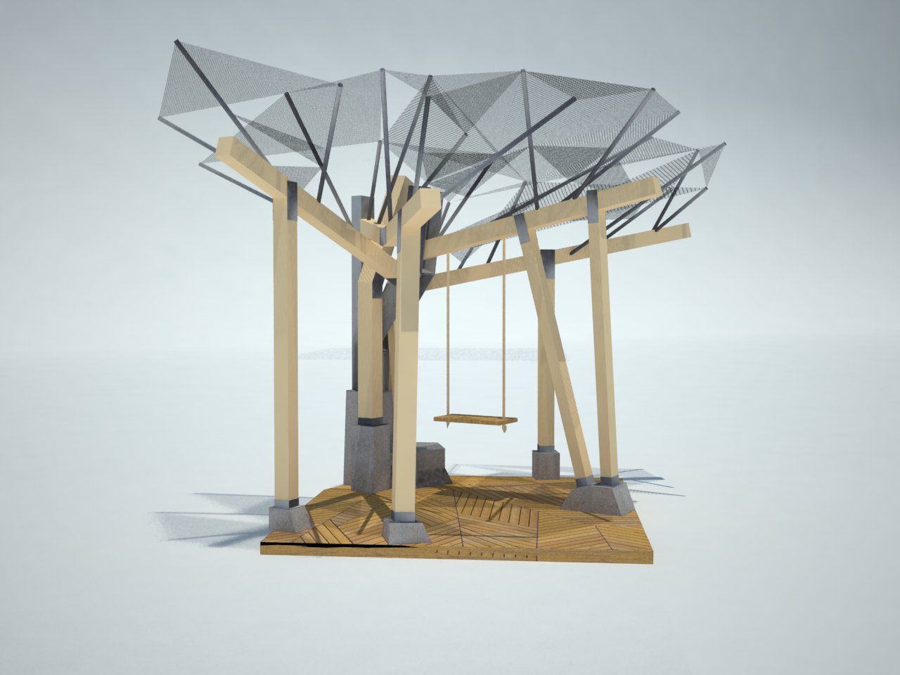 Banyan Pavilion - Concept Rendering