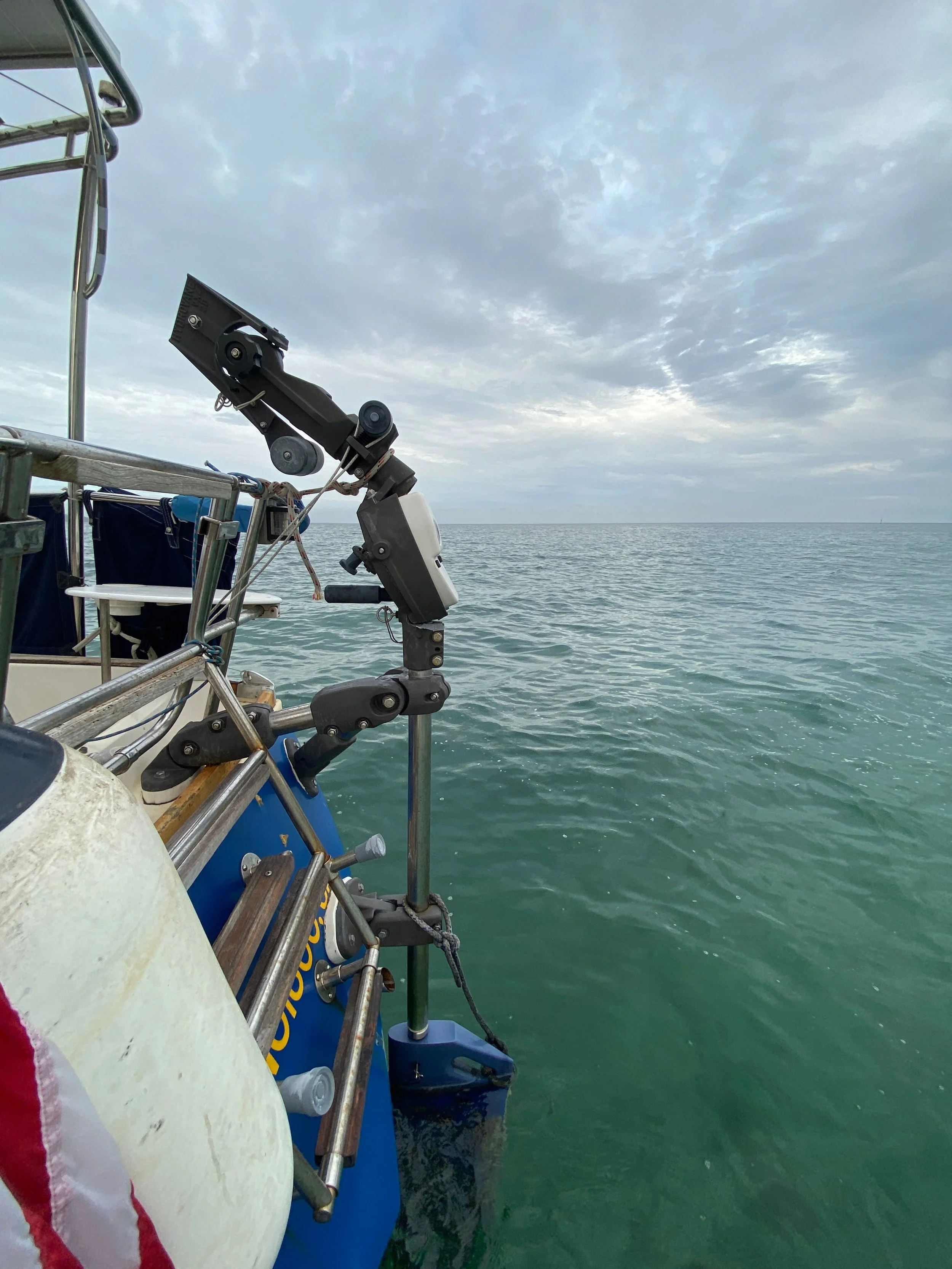 HIT BY A CATAMARAN!!