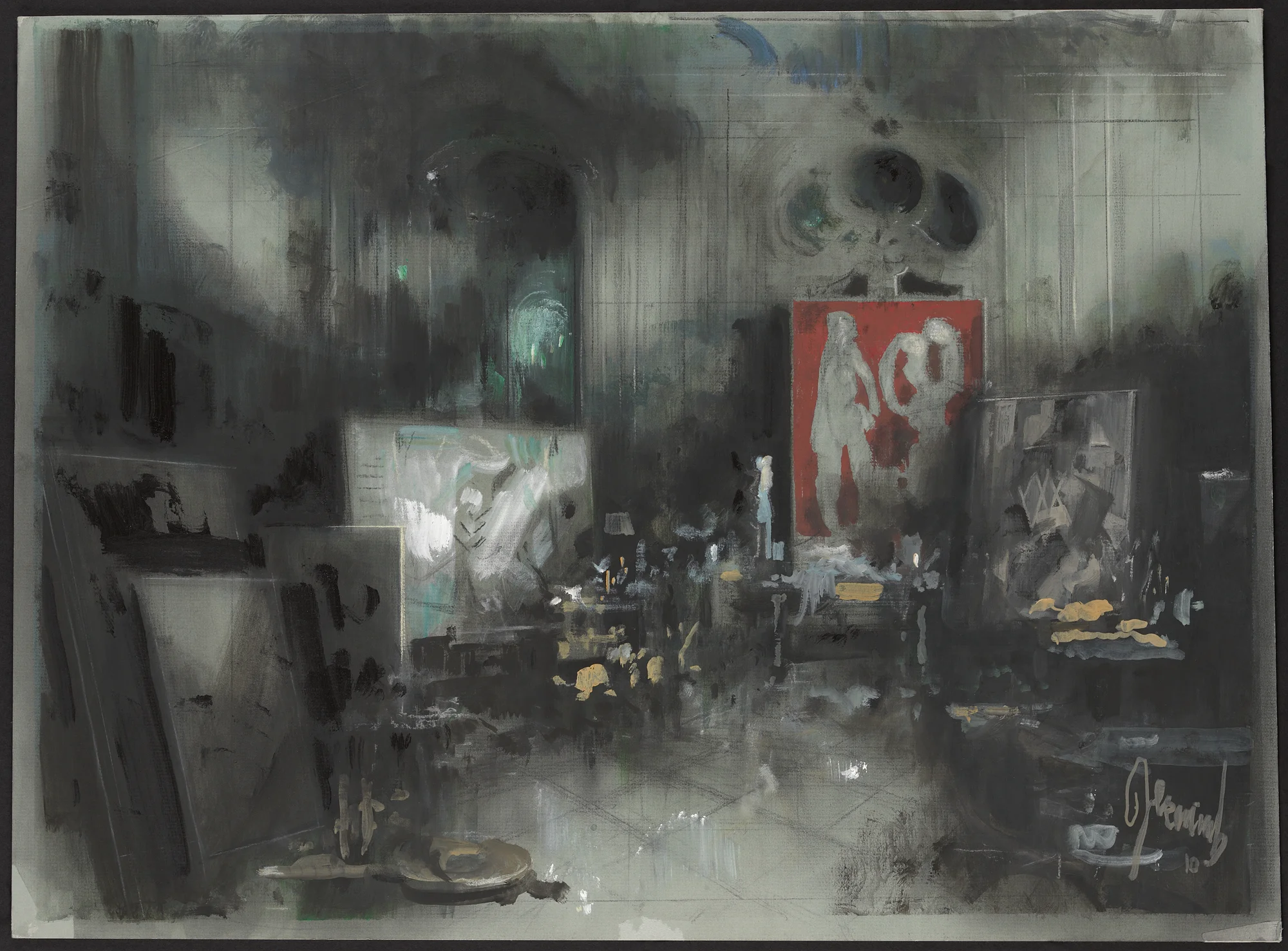 Interior illustration by Jeremiah Goodman