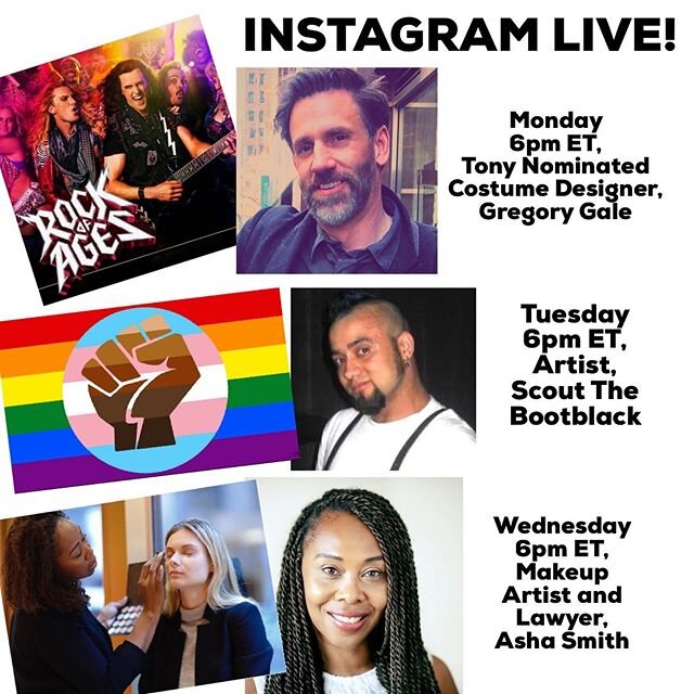 I am am so excited to be rounding out this month of Instagram Live sessions with some amazing guests. The focus has been on indie artists and small businesses from the LGBTQQ and Black communities (and in two cases, our allies who truly pulled up). P