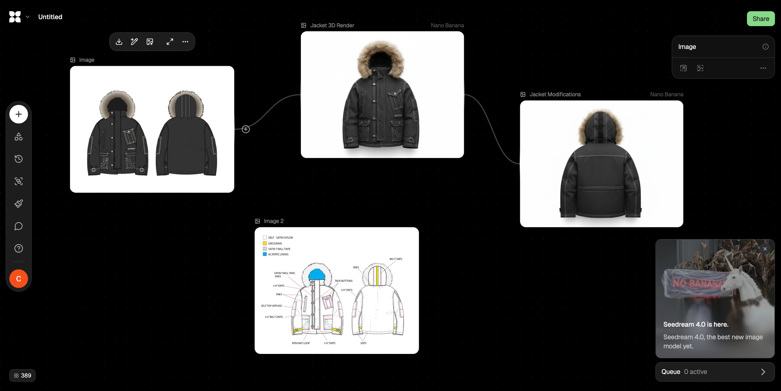 3D RENDER USING FLORA