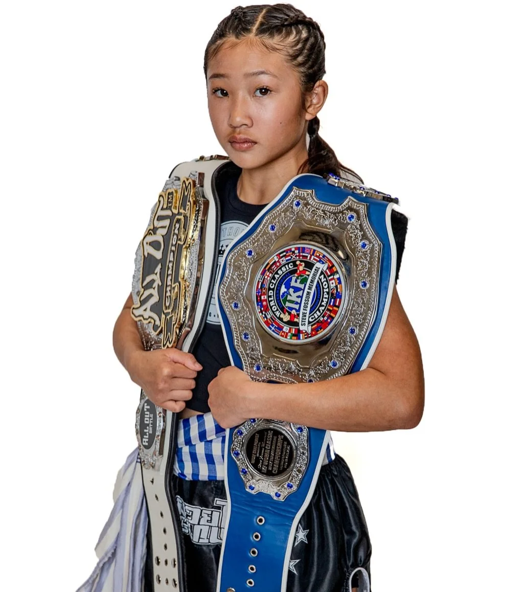 This weekend Grace steps into the ring at @kaizenmuaythai ! 

She is beyond ready to showcase her skills! Be sure to grab your tickets or purchase the stream to support this young martial artist on her way to the top! #fyp #explore #sitthongsaimuayth