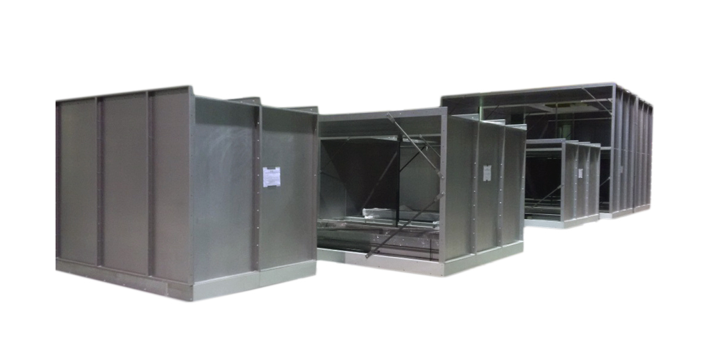 ....Sección plenum de cabinas..Plenum Section of cabins....