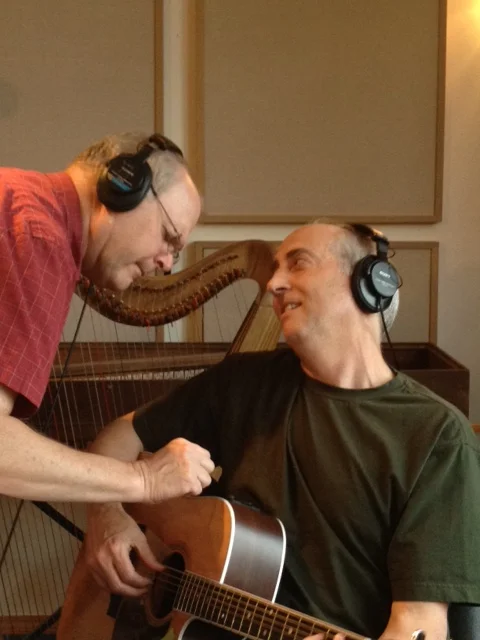 Bryan and George - silly.JPG