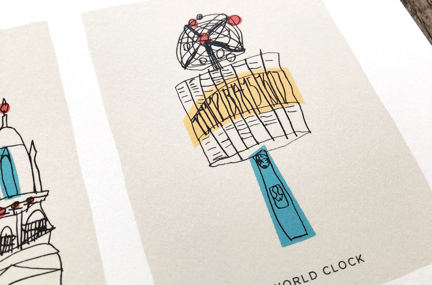 Berlin art print detail