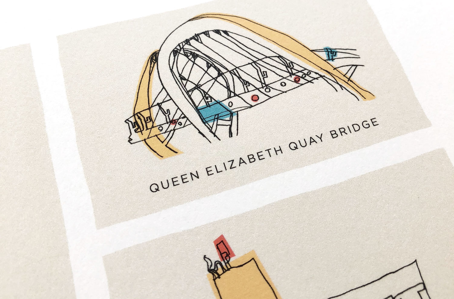 Perth art print detail