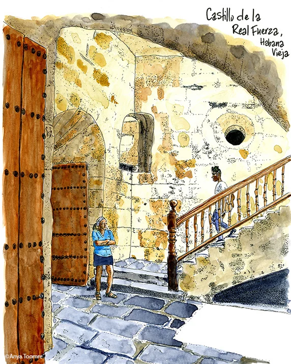 A Woman at Work Enjoying the Sun