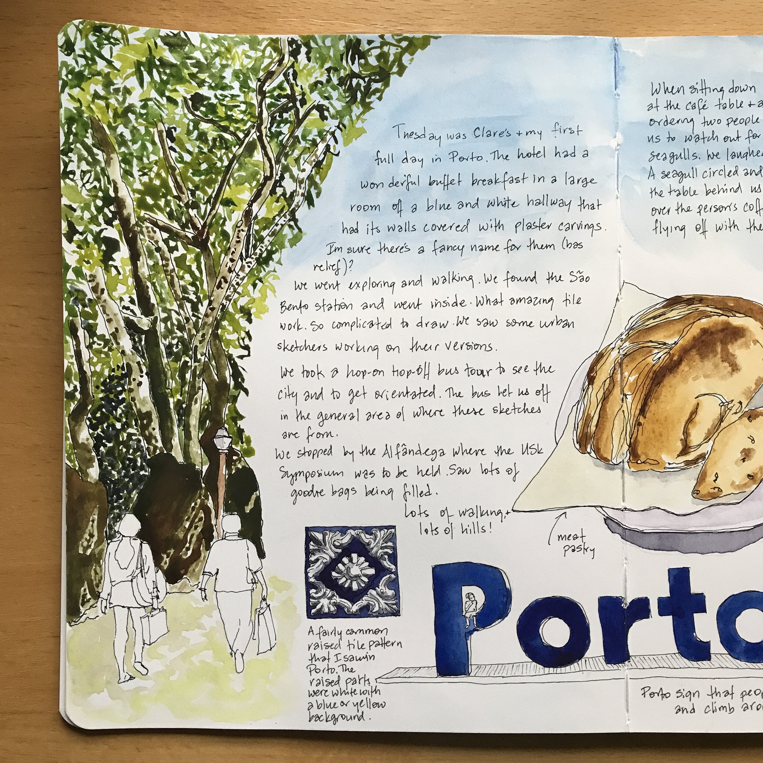 Porto Travel Journal Page