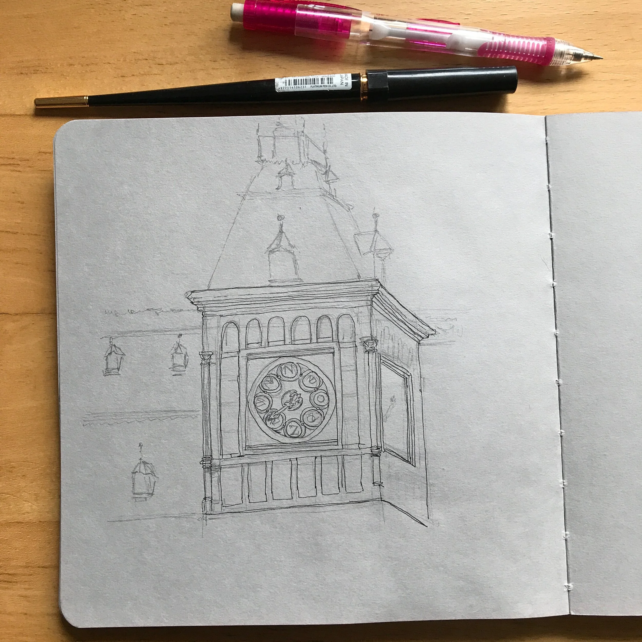 Drawing Amsterdam Dailies, Day 7 - 07 October 2020
