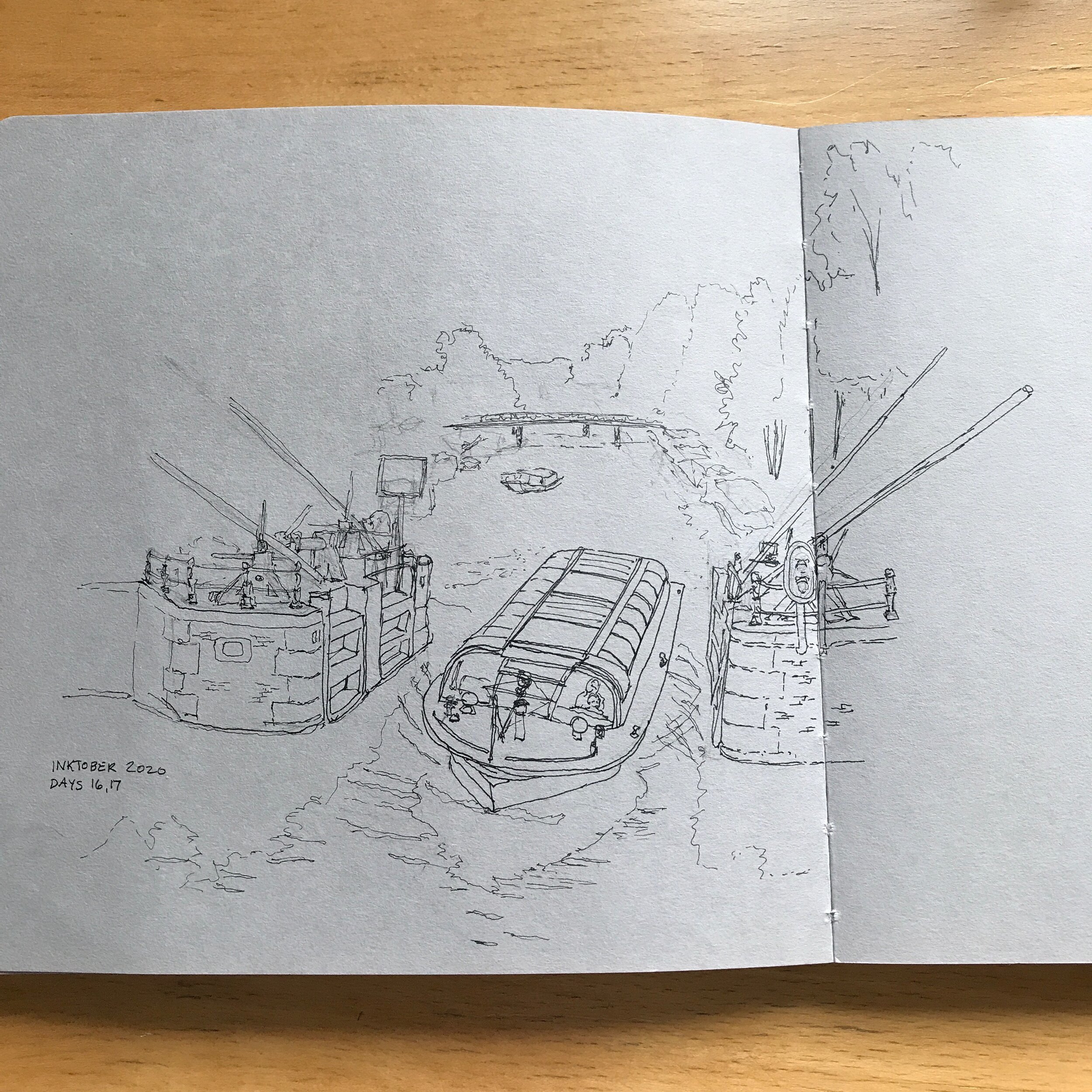 Drawing Amsterdam Dailies, Day 17 - 17 October 2020