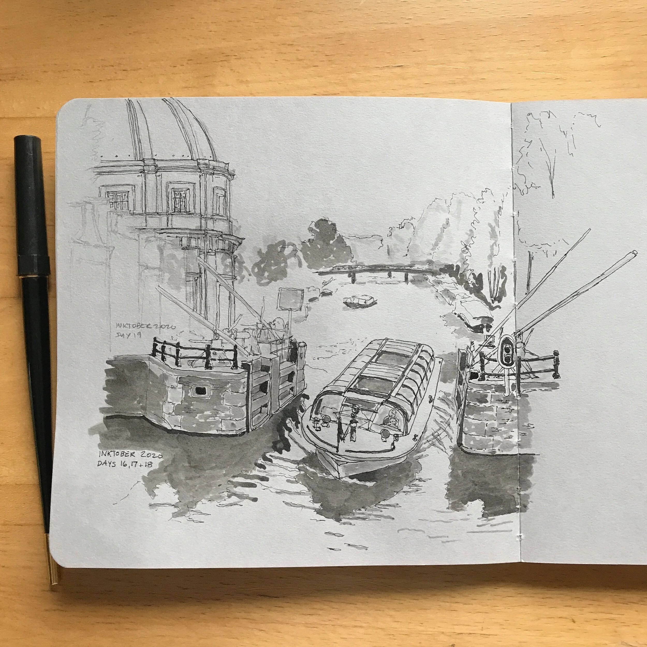 Drawing Amsterdam Dailies, Day 19 - 19 October 2020