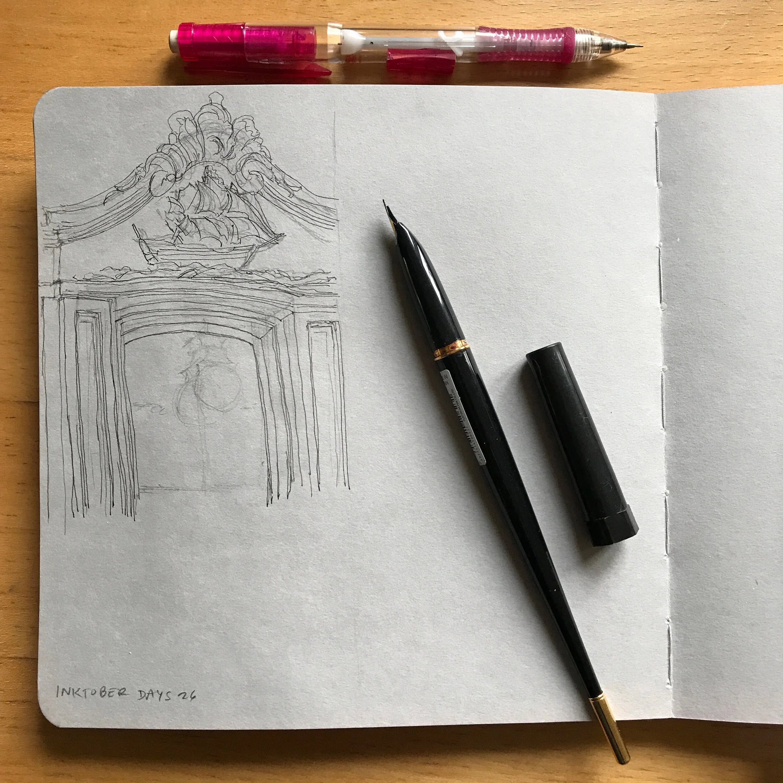 Drawing Amsterdam Dailies, Day 26 - 26 October 2020