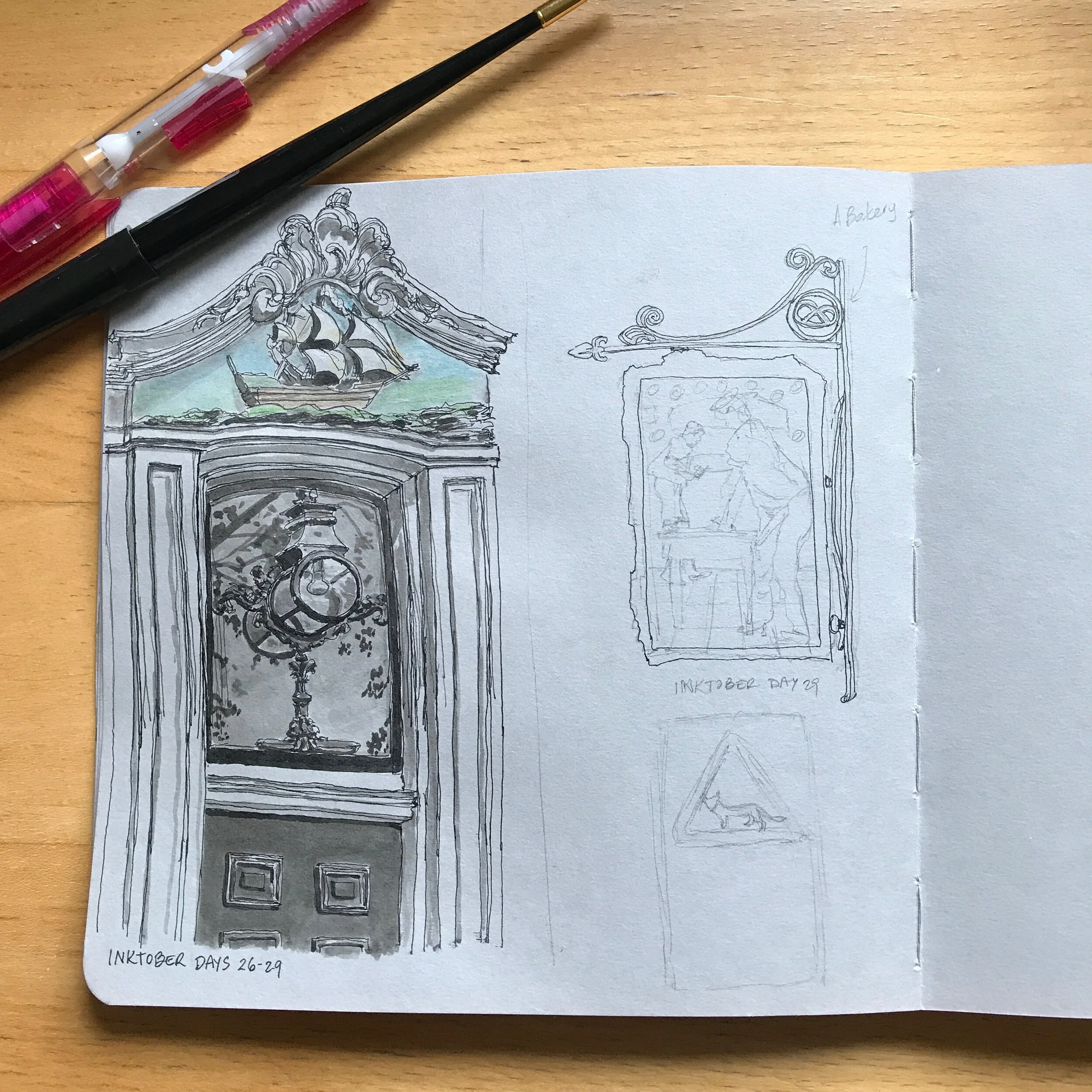 Drawing Amsterdam Dailies, Day 29 - 29 October 2020