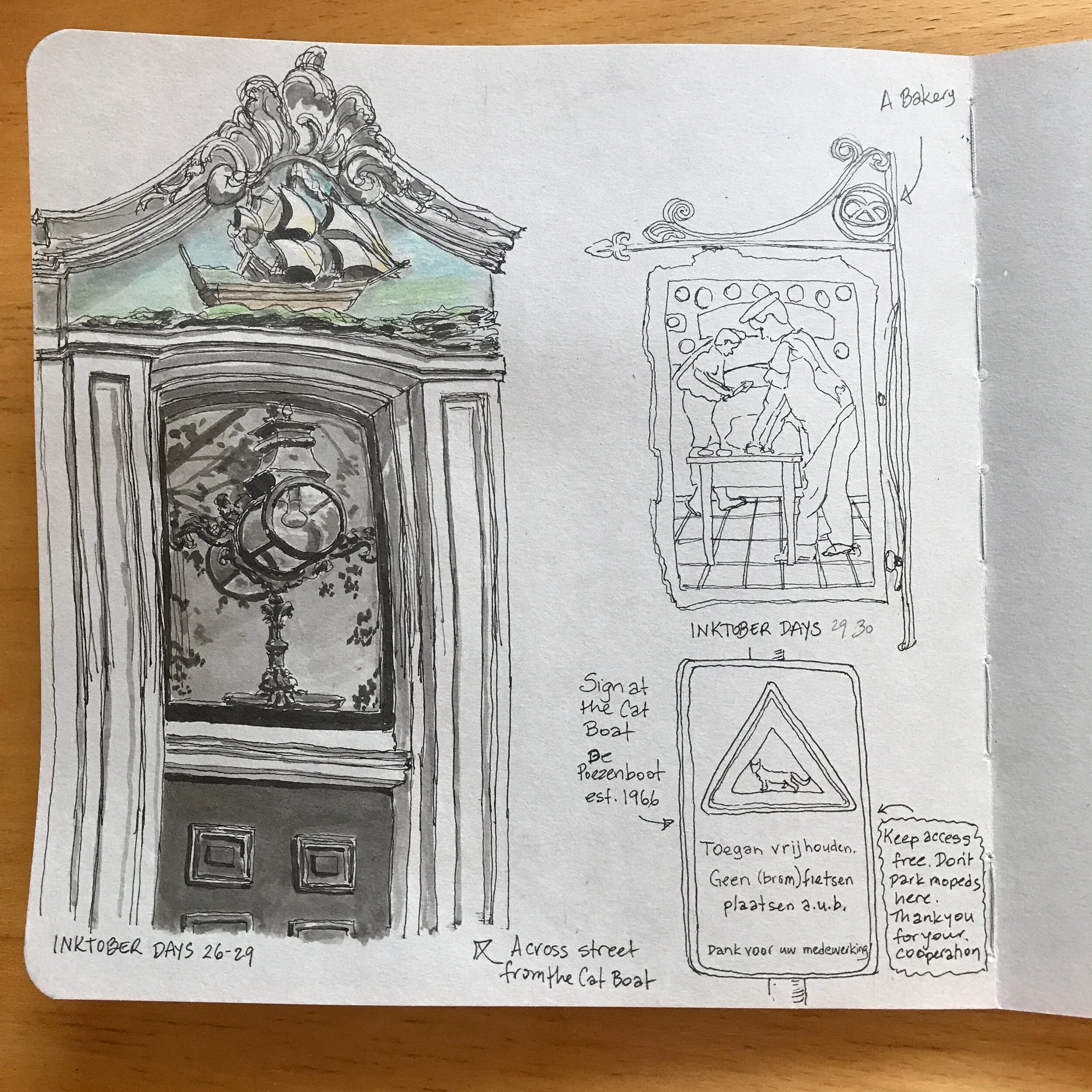 Drawing Amsterdam Dailies, Day 30 - 30 October 2020