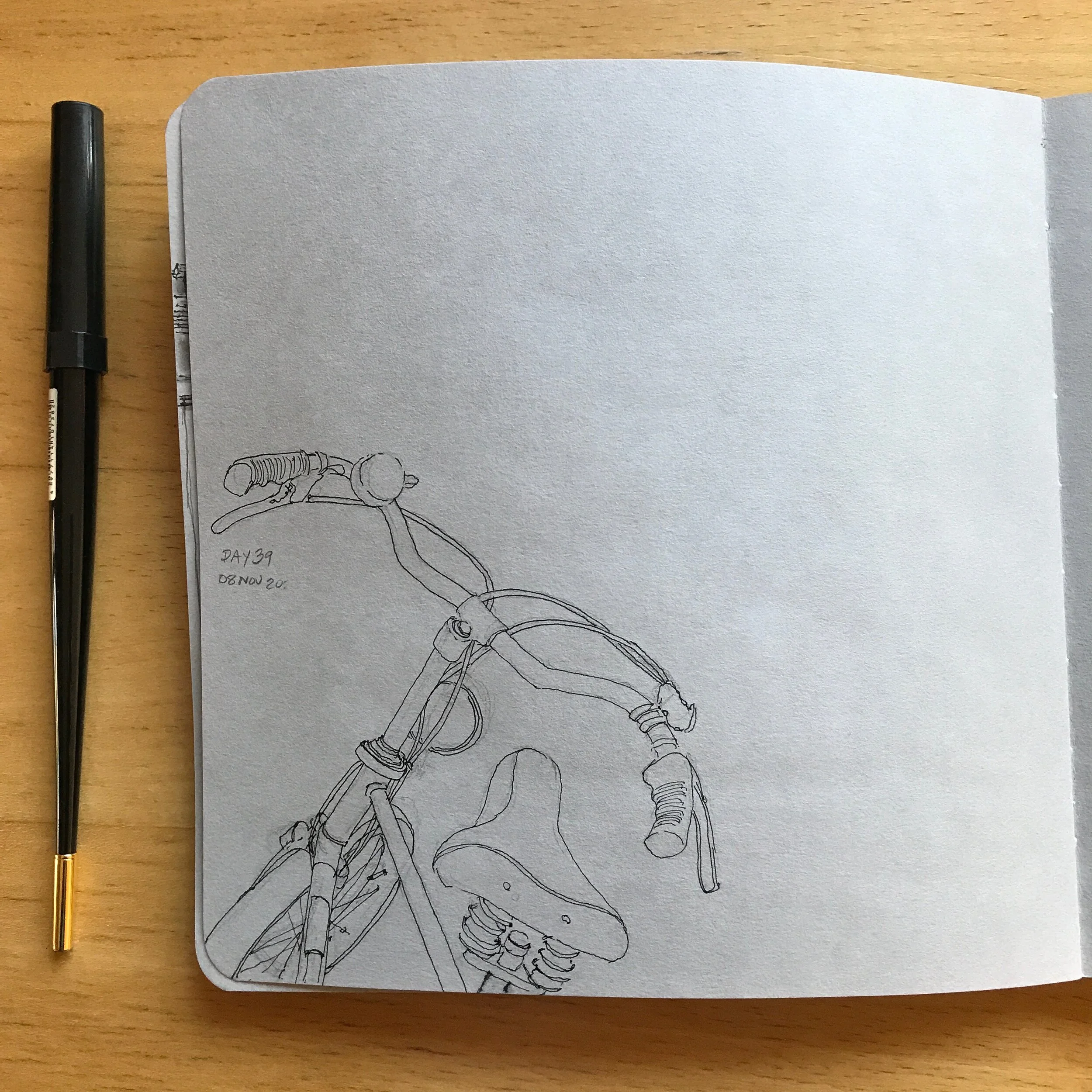 Drawing Amsterdam Dailies, Day 39 - 08 November 2020
