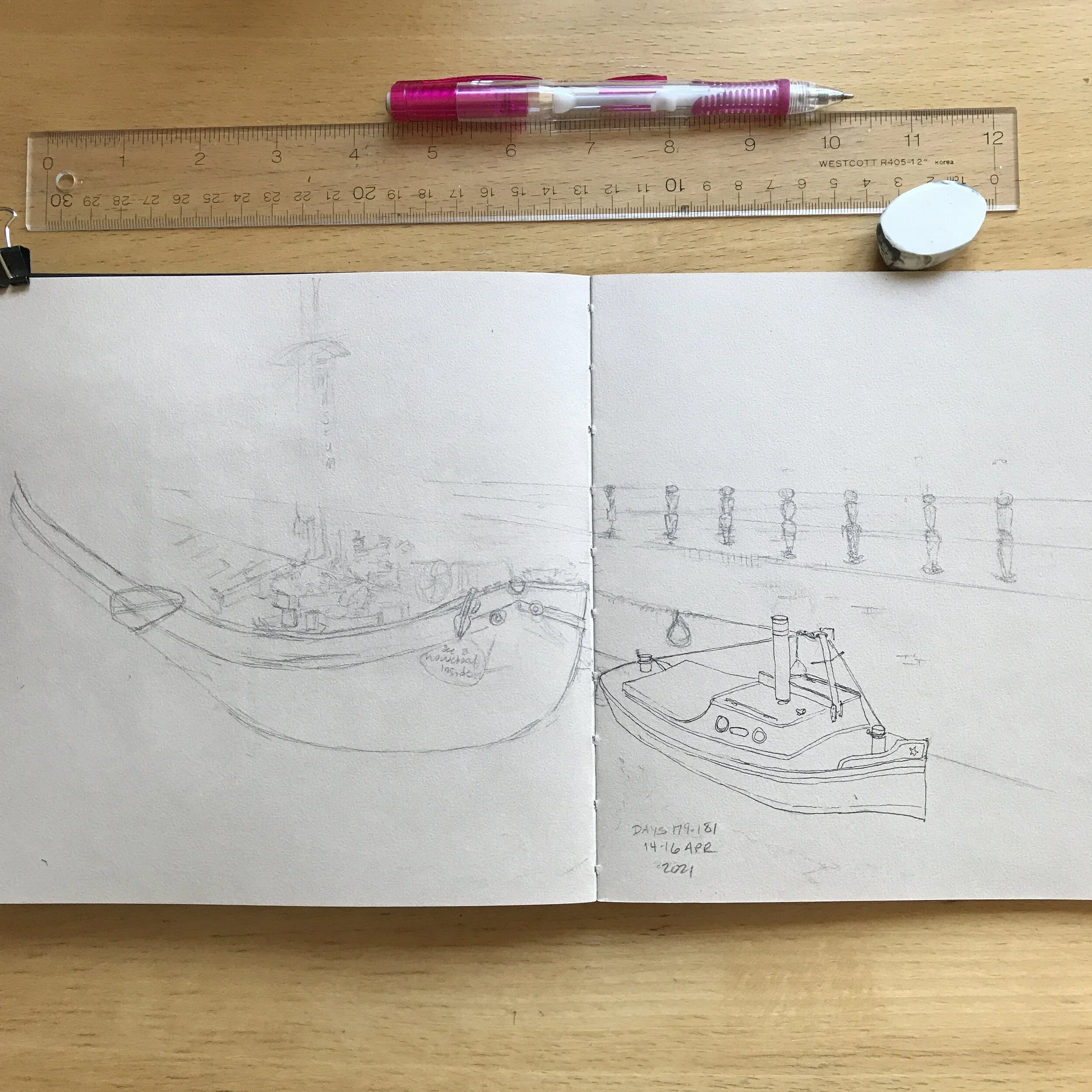 Drawing Amsterdam Dailies, Day 181 - 16 April 2021