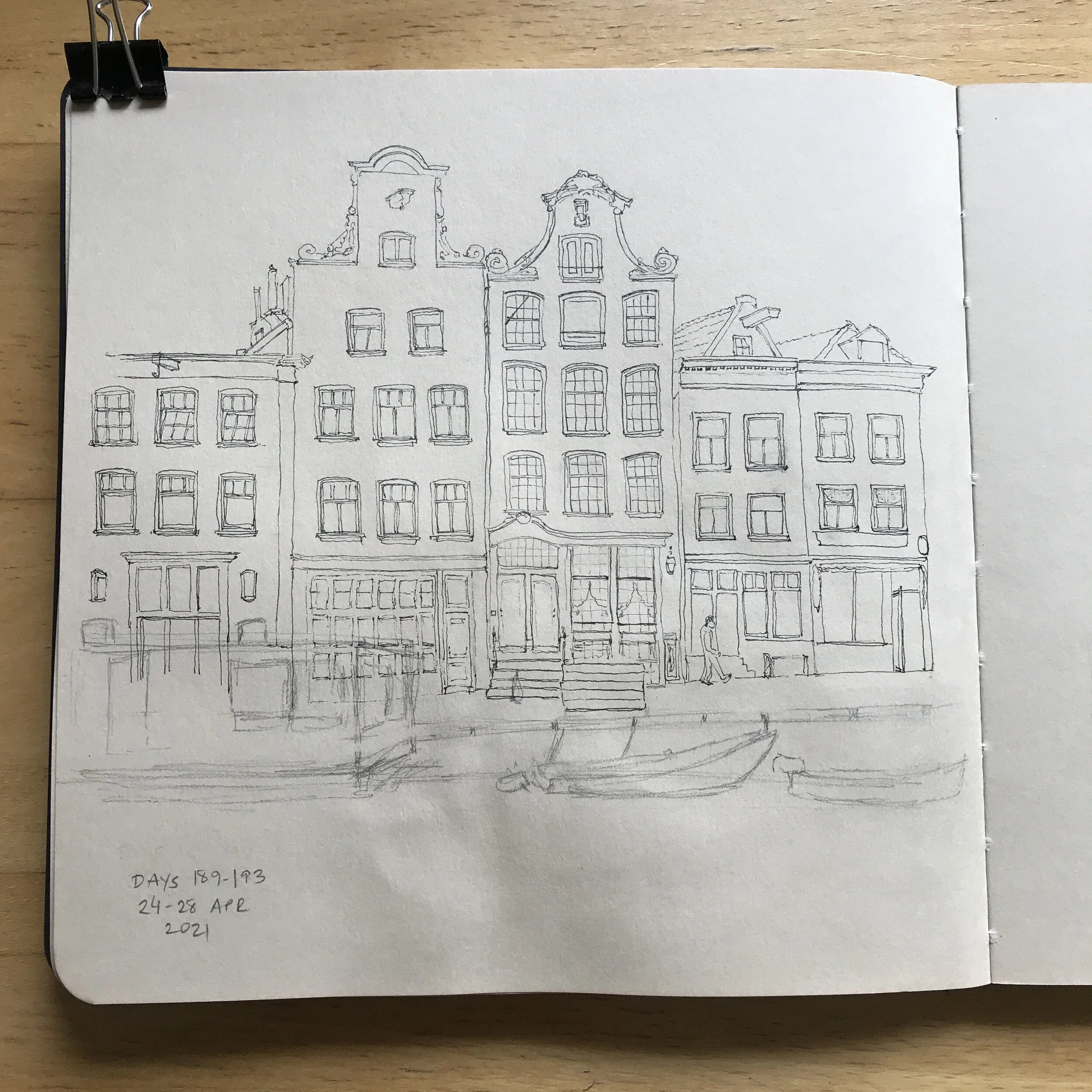 Drawing Amsterdam Dailies, Day 193 - 28 April 2021