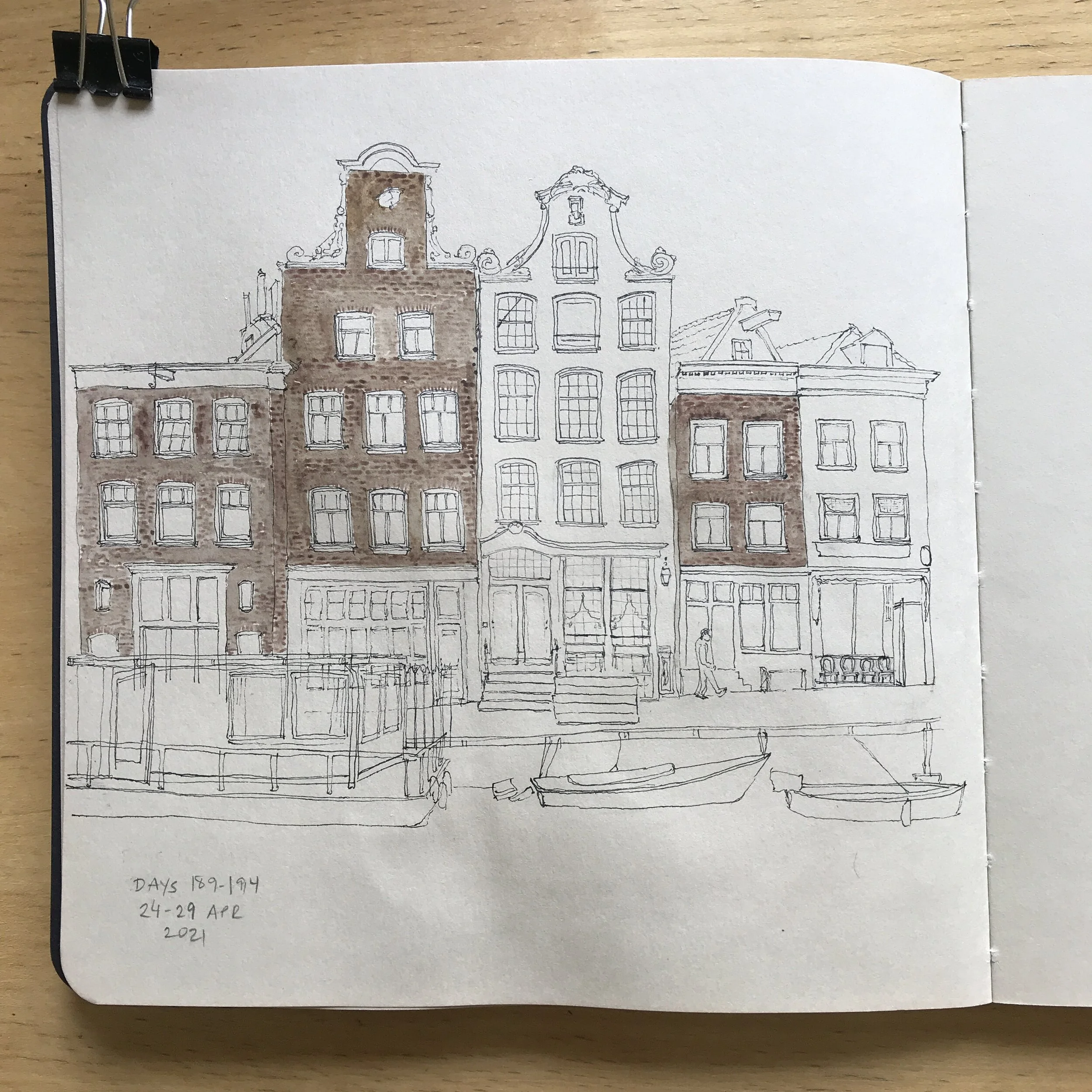 Drawing Amsterdam Dailies, Day 194 - 29 April 2021