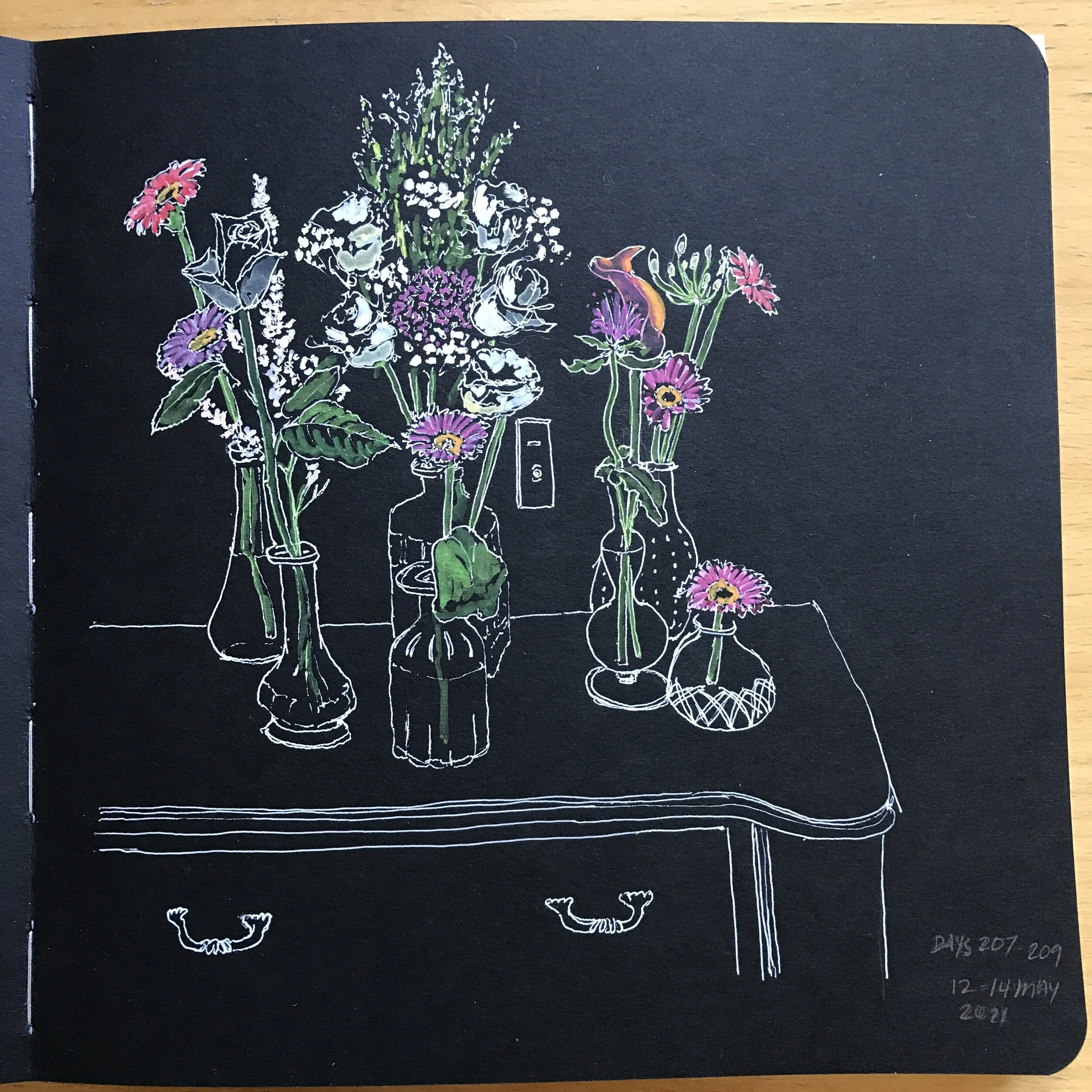 Drawing Amsterdam Dailies, Day 209 - 14 May 2021