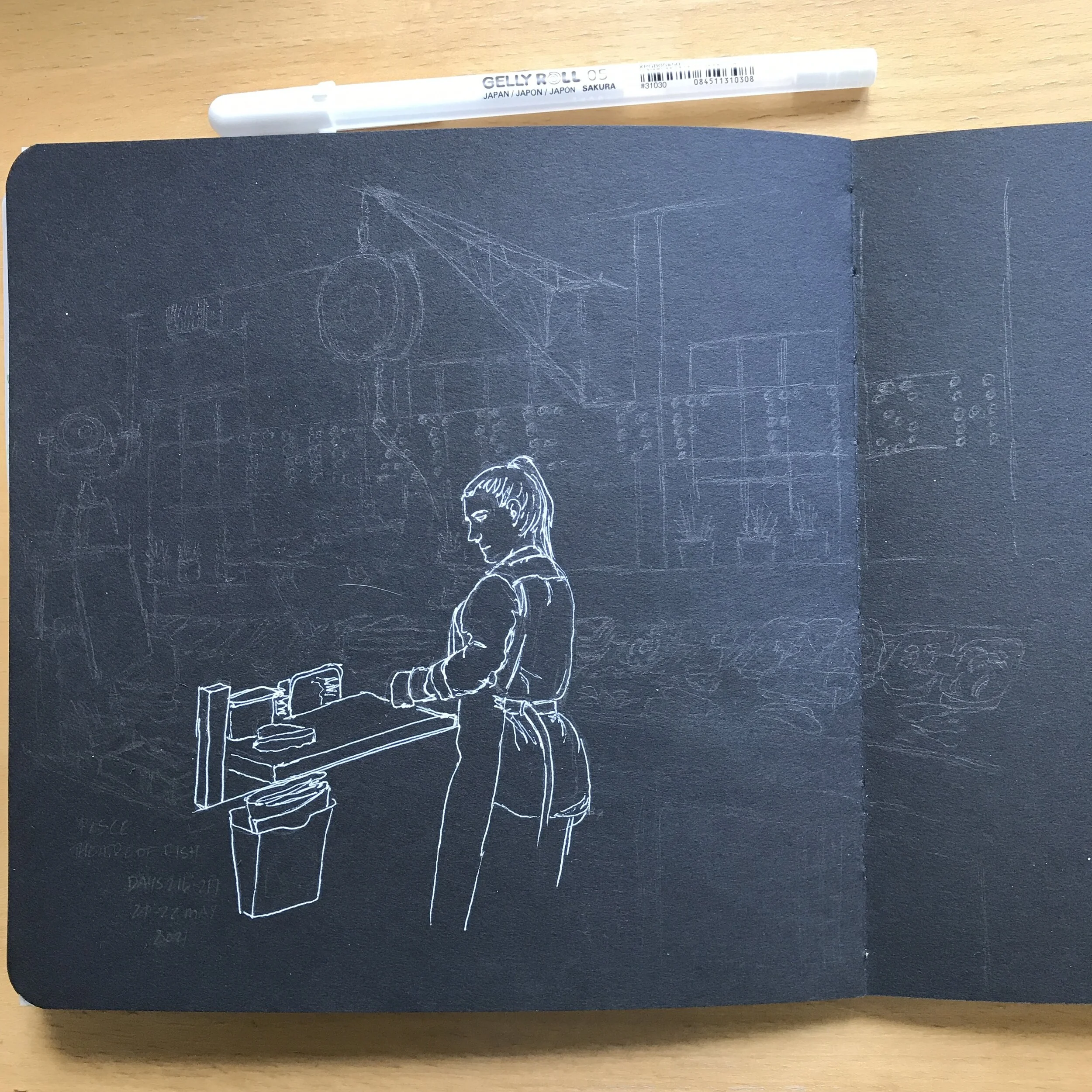 Drawing Amsterdam Dailies, Day 217 - 22 May 2021