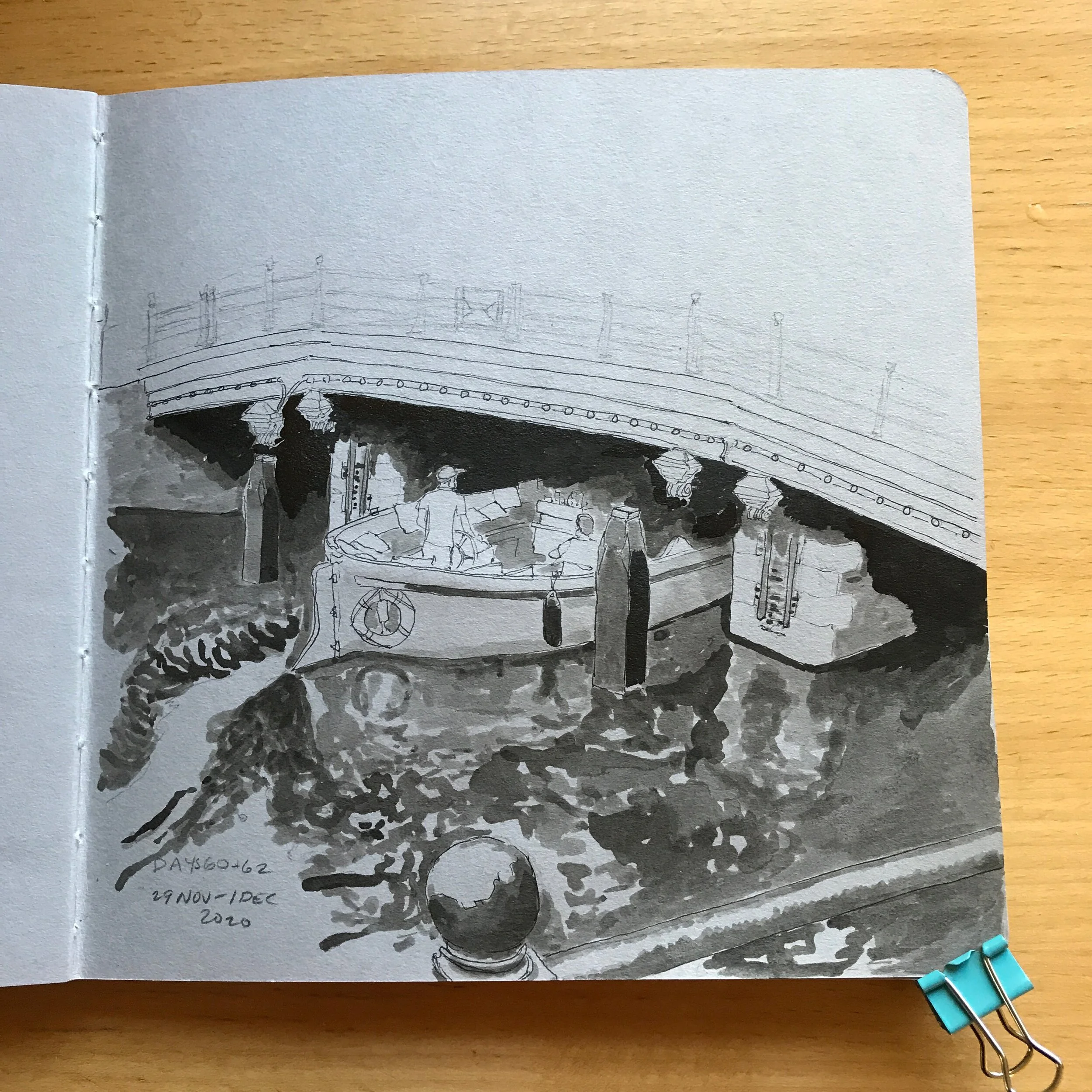 Drawing Amsterdam Dailies, Day 62 - 01 December 2020