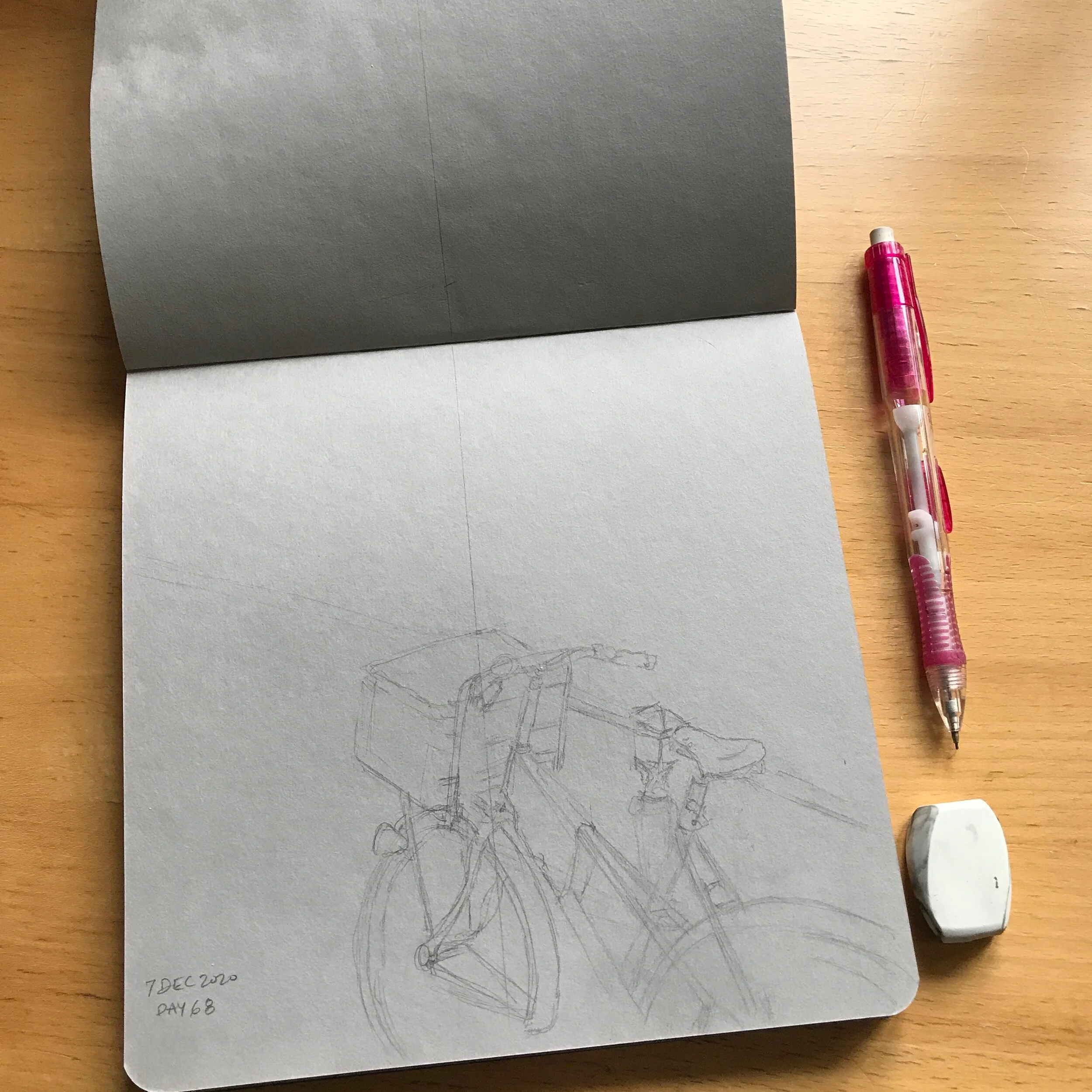 Drawing Amsterdam Dailies, Day 68 - 07 December 2020