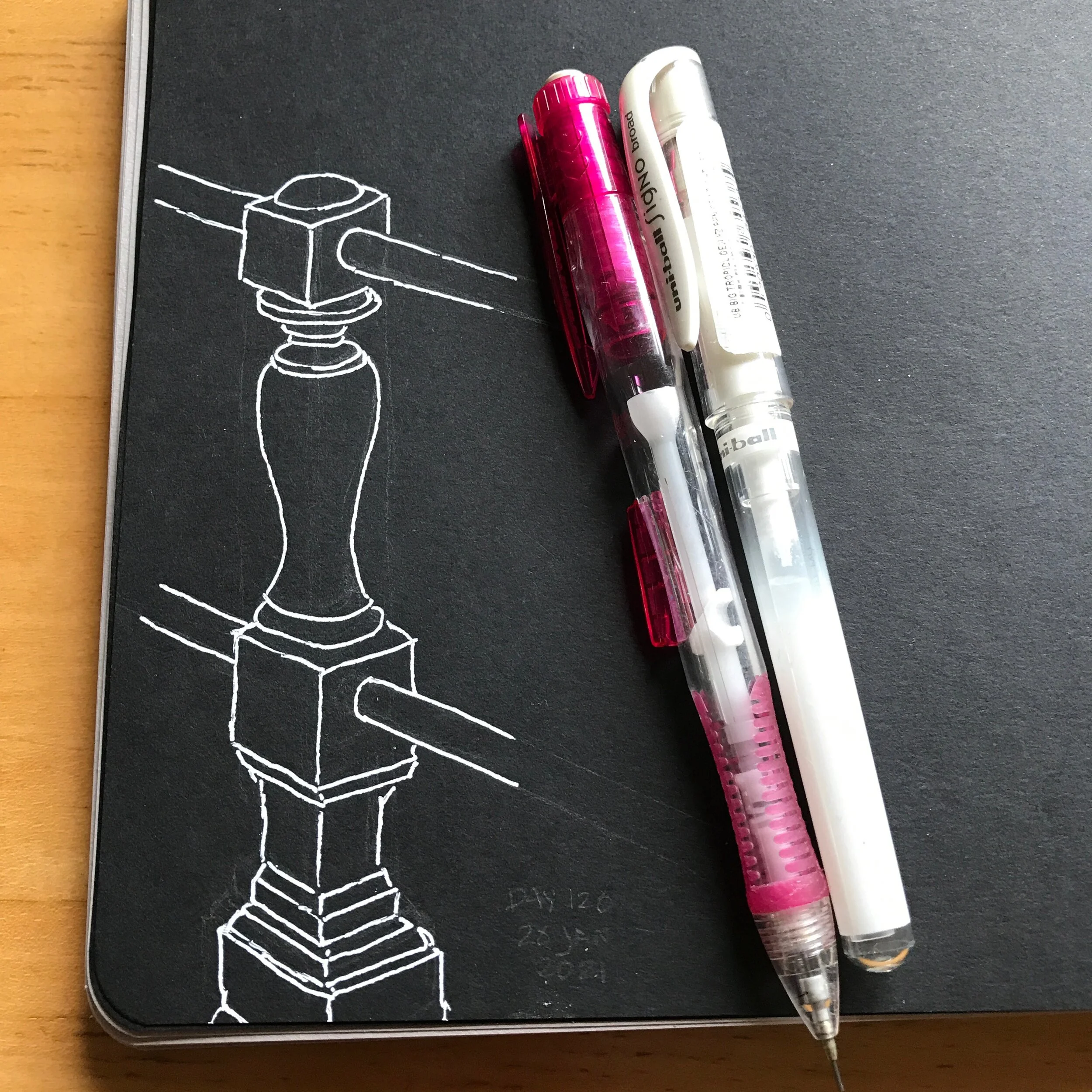 Drawing Amsterdam Dailies, Day 120 - 28 January 2021