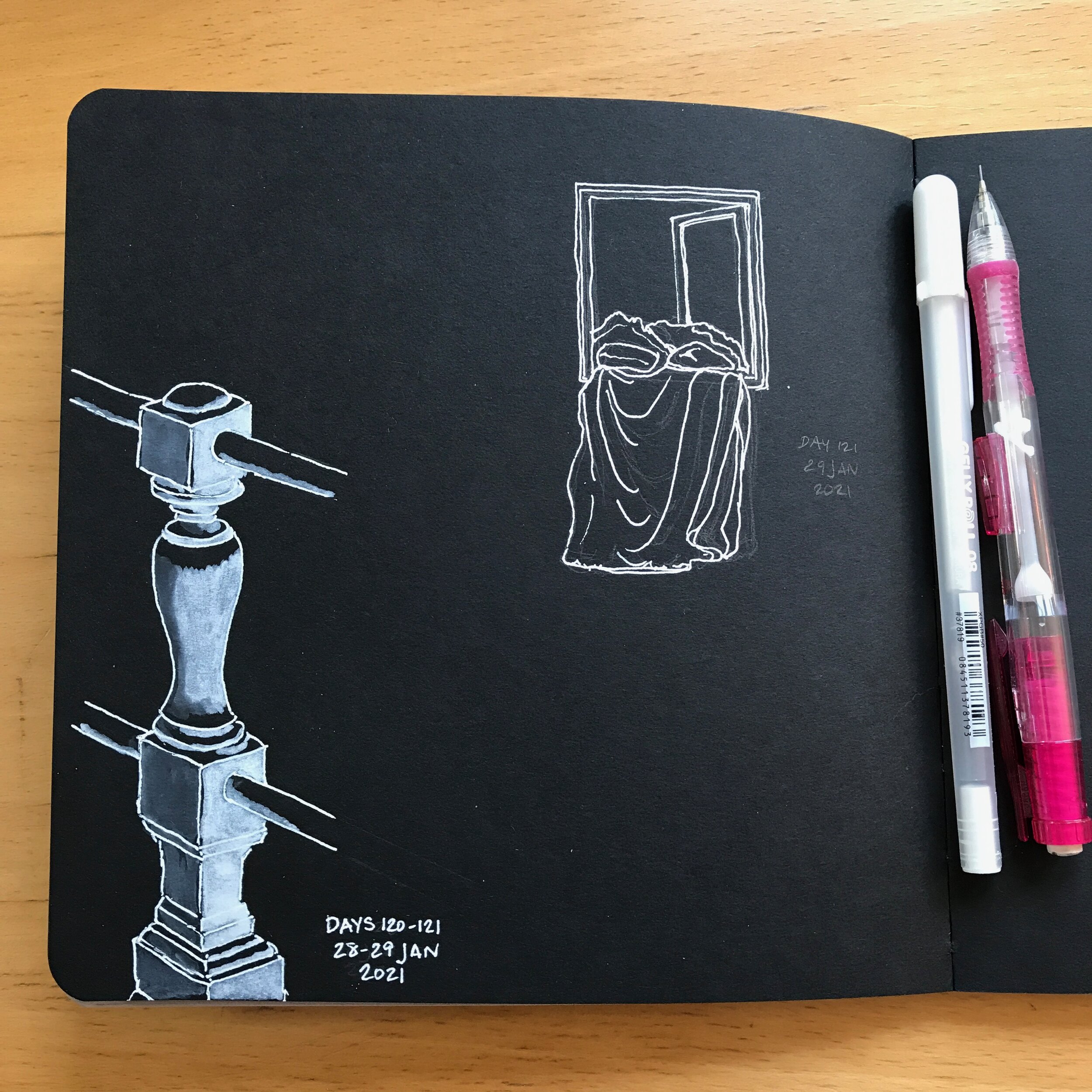 Drawing Amsterdam Dailies, Day 121 - 29 January 2021