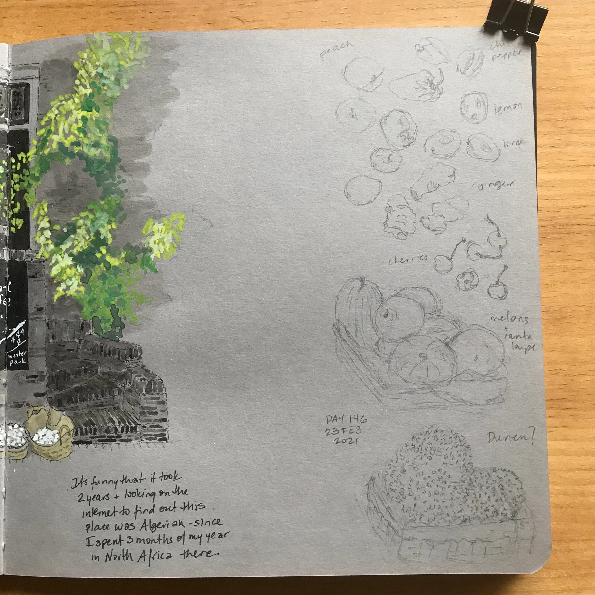 Drawing Amsterdam Dailies, Day 146 - 23 February 2021