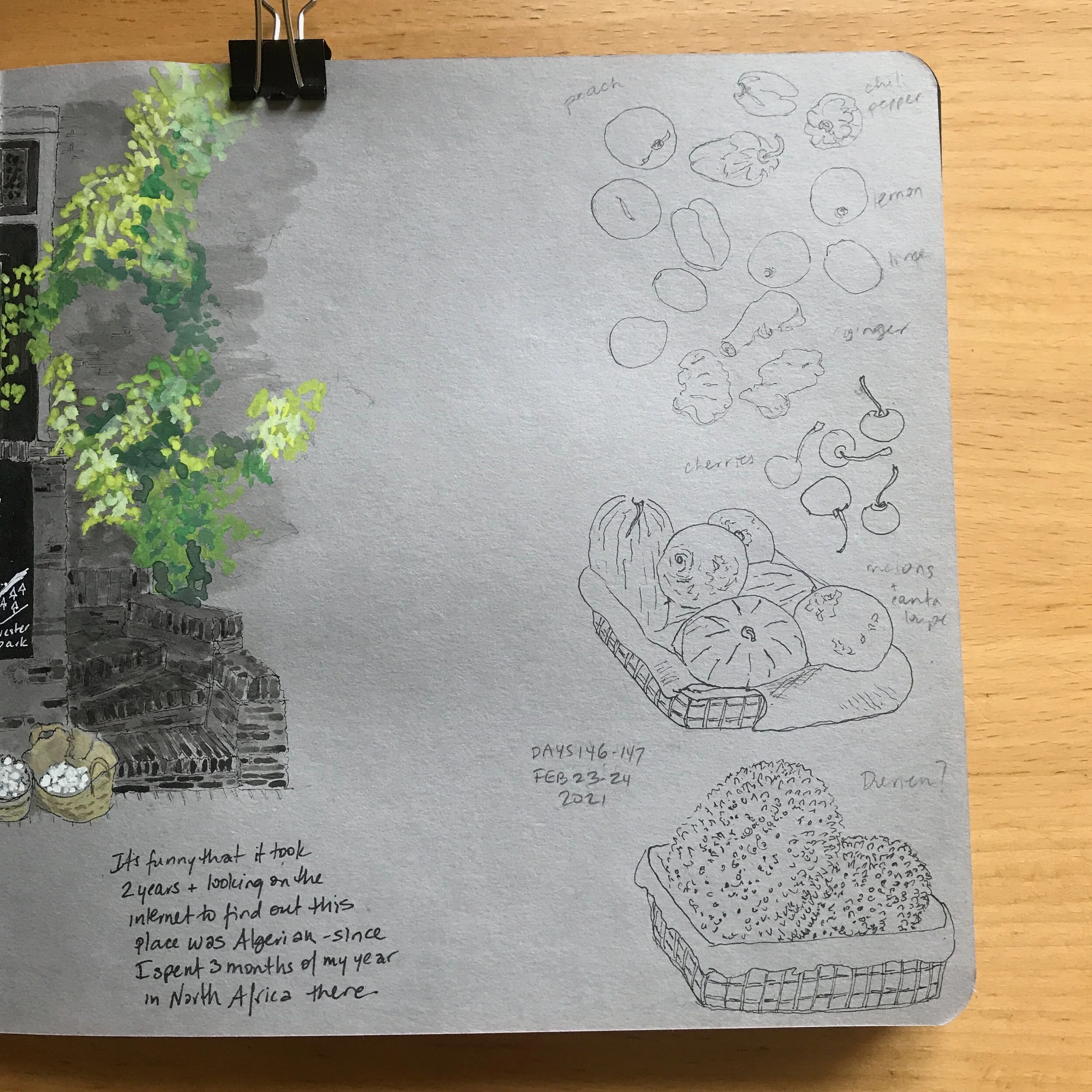 Drawing Amsterdam Dailies, Day 147 - 24 February 2021