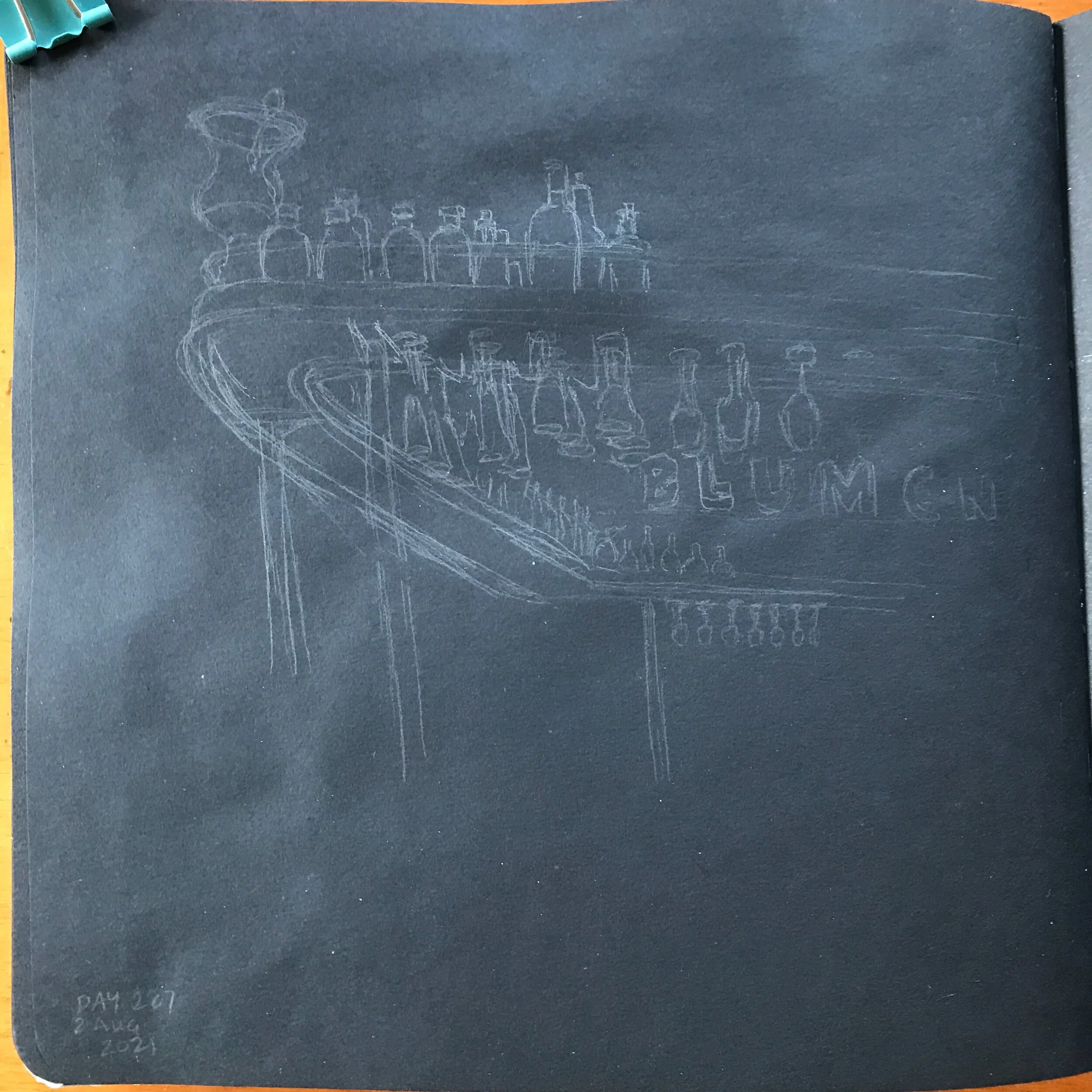 Drawing Amsterdam Dailies, Day 287 - 02 August 2021