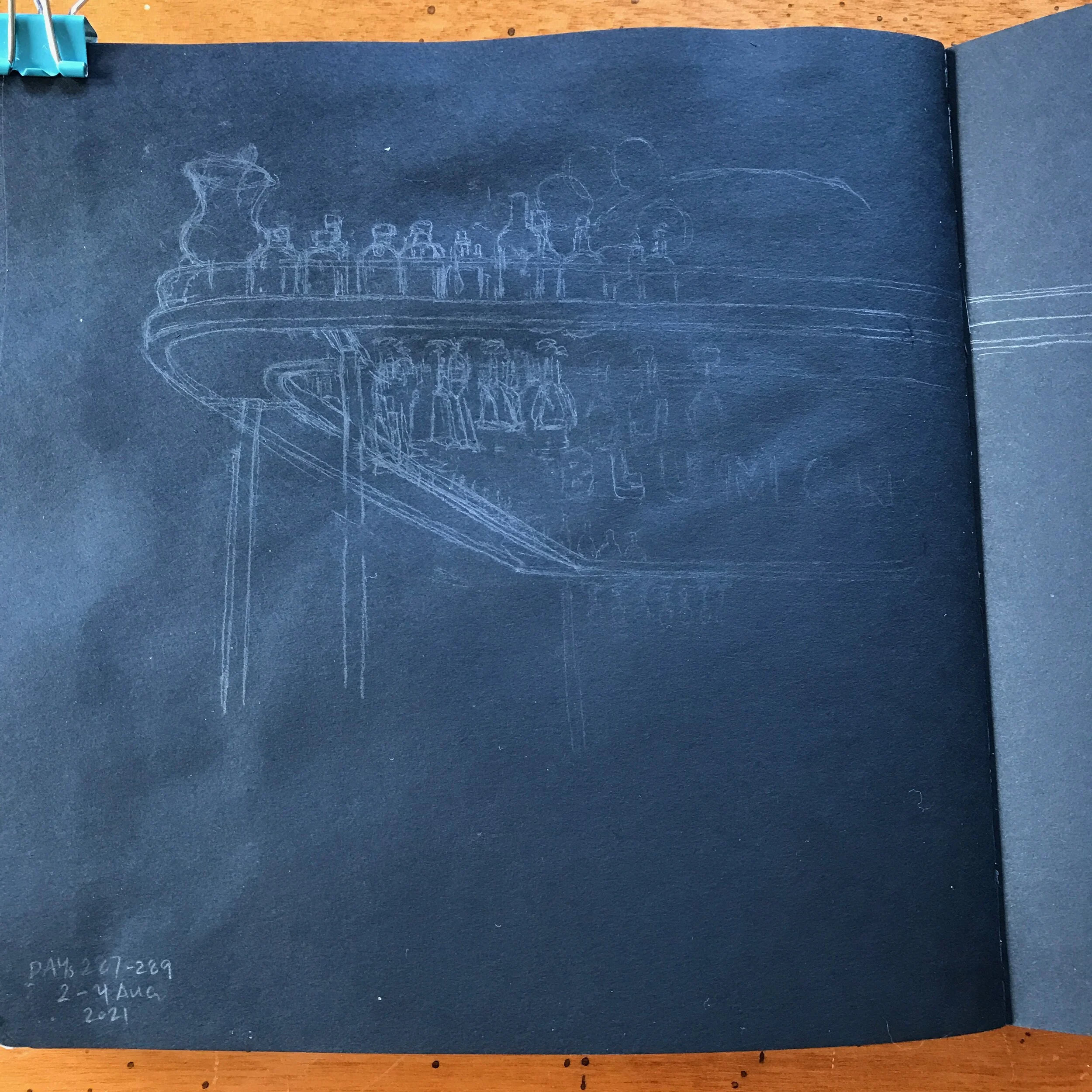 Drawing Amsterdam Dailies, Day 289 - 04 August 2021