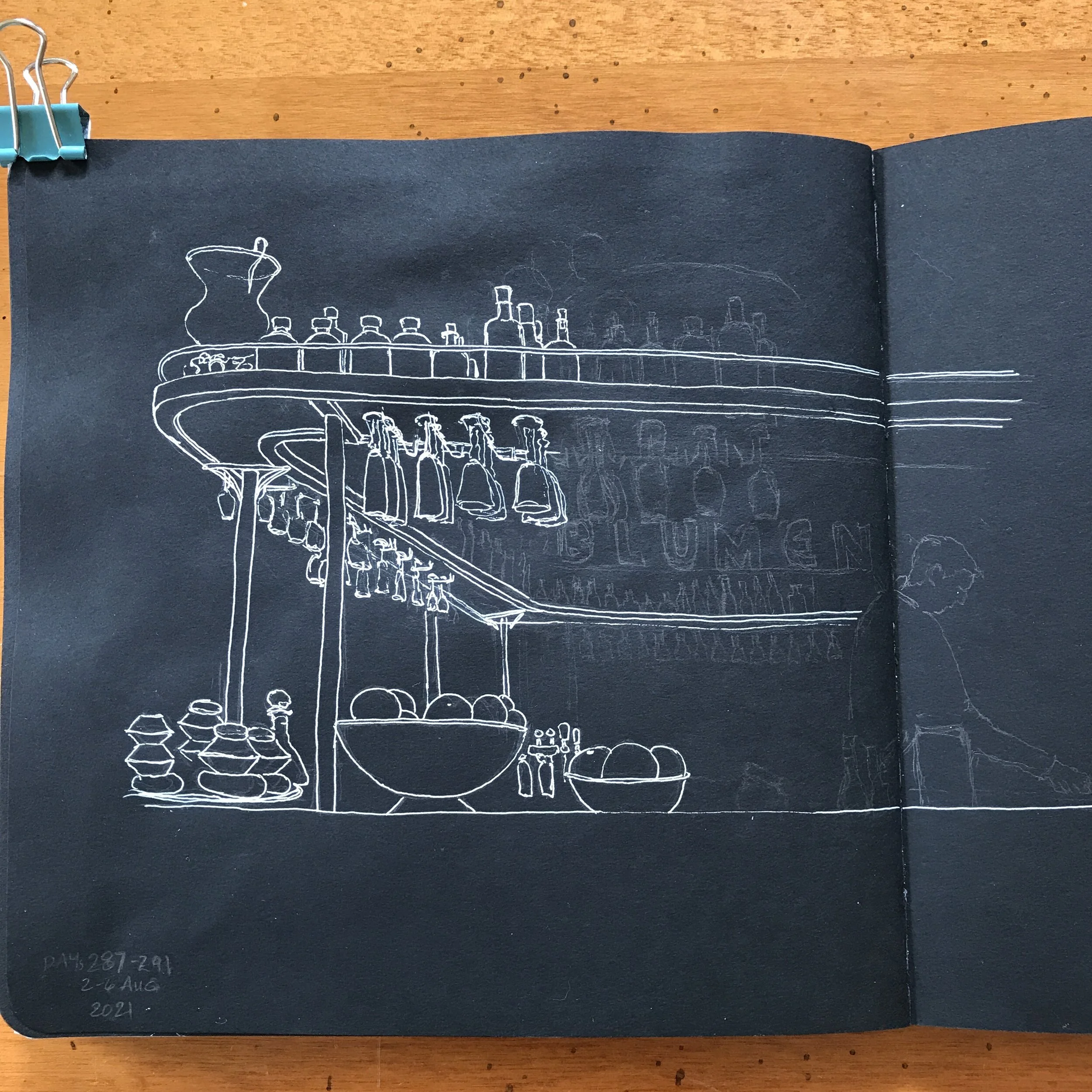 Drawing Amsterdam Dailies, Day 291 - 06 August 2021