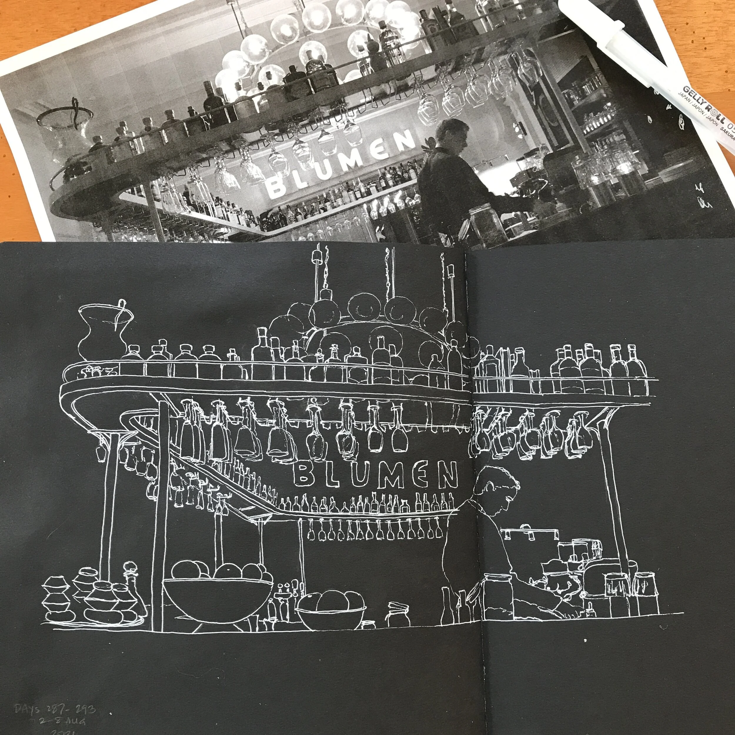 Drawing Amsterdam Dailies, Day 293 - 08 August 2021