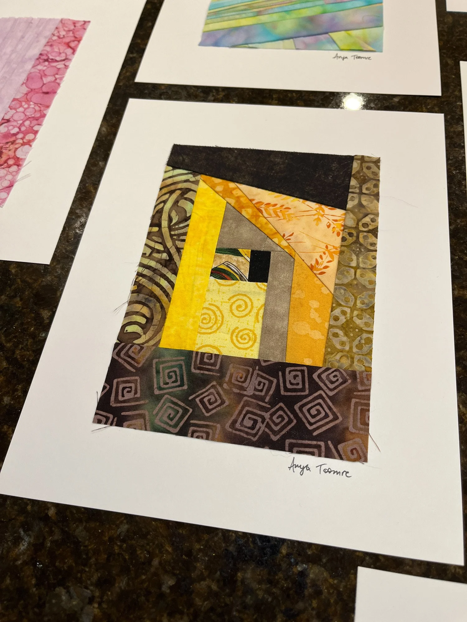 Contemporary Textile Abstracts - No. 013, 8x10 inches