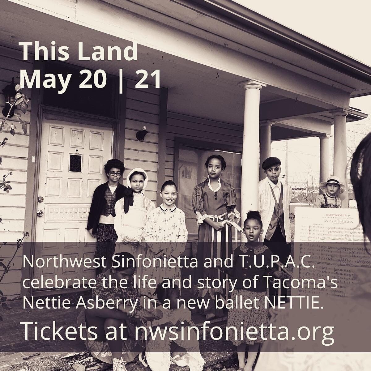 If you are in the Tacoma area this weekend - you don&rsquo;t want to miss these concerts! The collaboration with T.U.P.A.C is marvelous, and NW Sinfonietta is on 🔥!