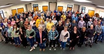 It&rsquo;s been so wonderful to work with the Nielsen Chorale in preparation for our Beethoven 9th concert tonight! Thank you Ted Johnson for taking photos during our rehearsal. Freude!