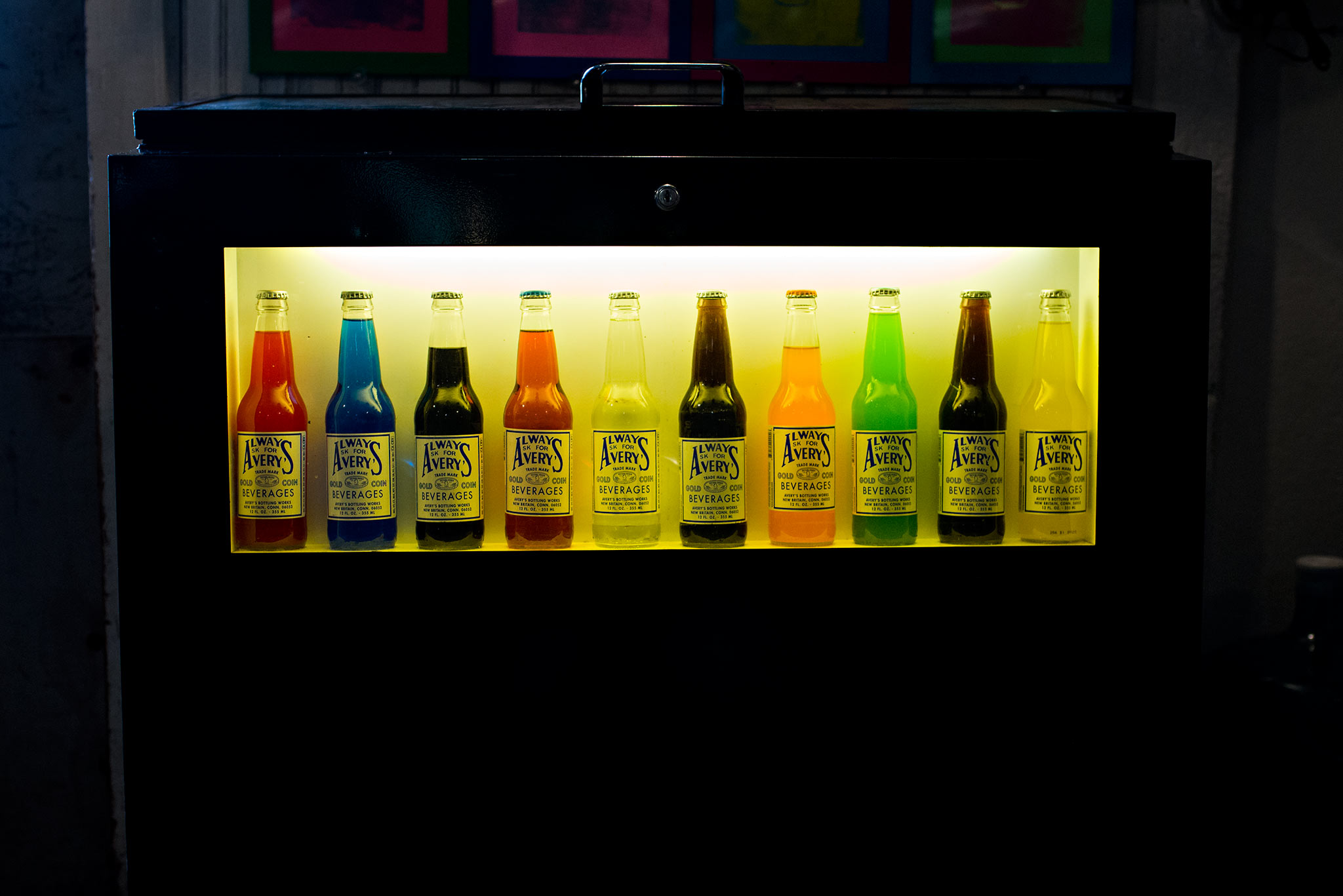 display of averys soda new britain connecticut family photographer