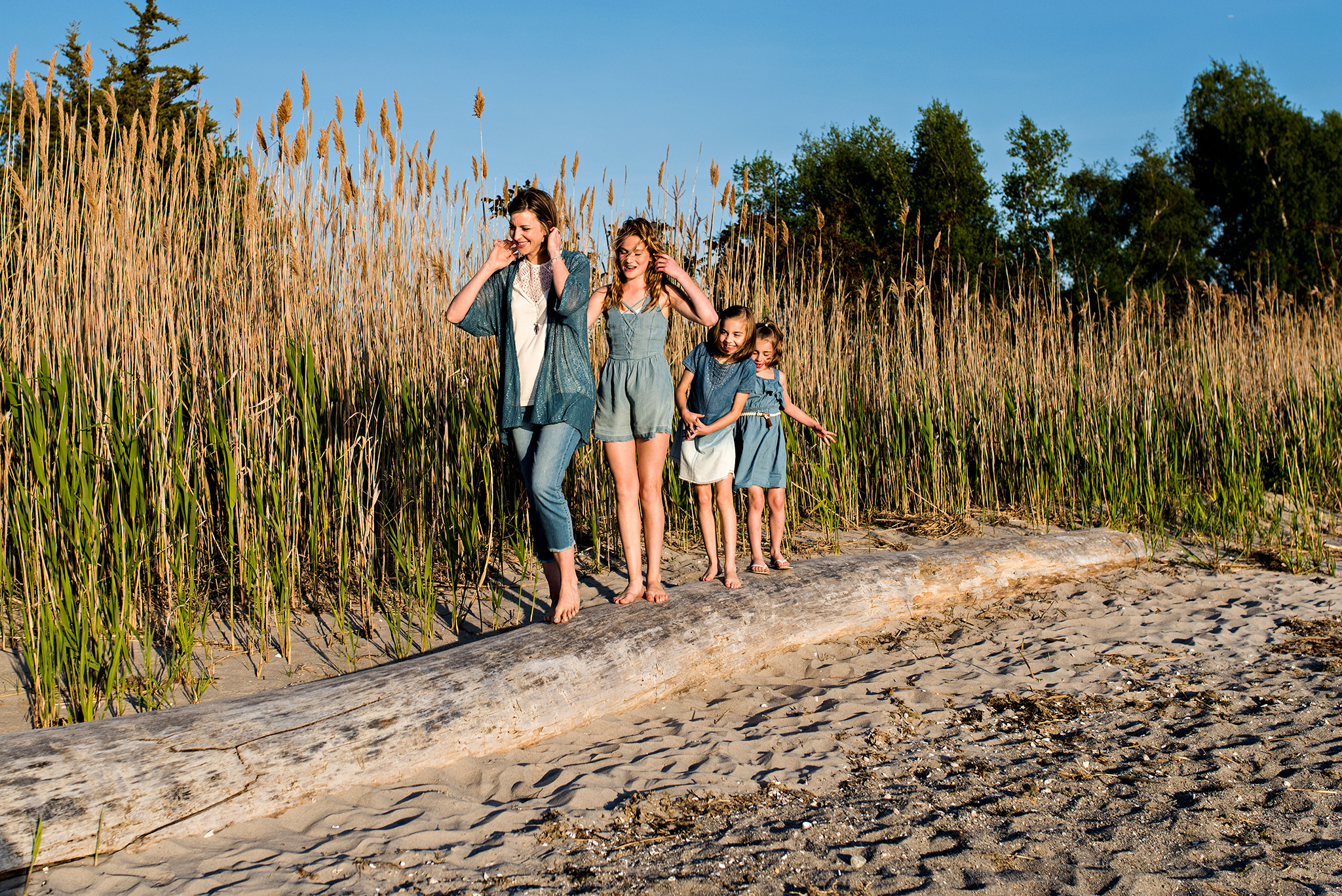 mom with daughters ct family photography