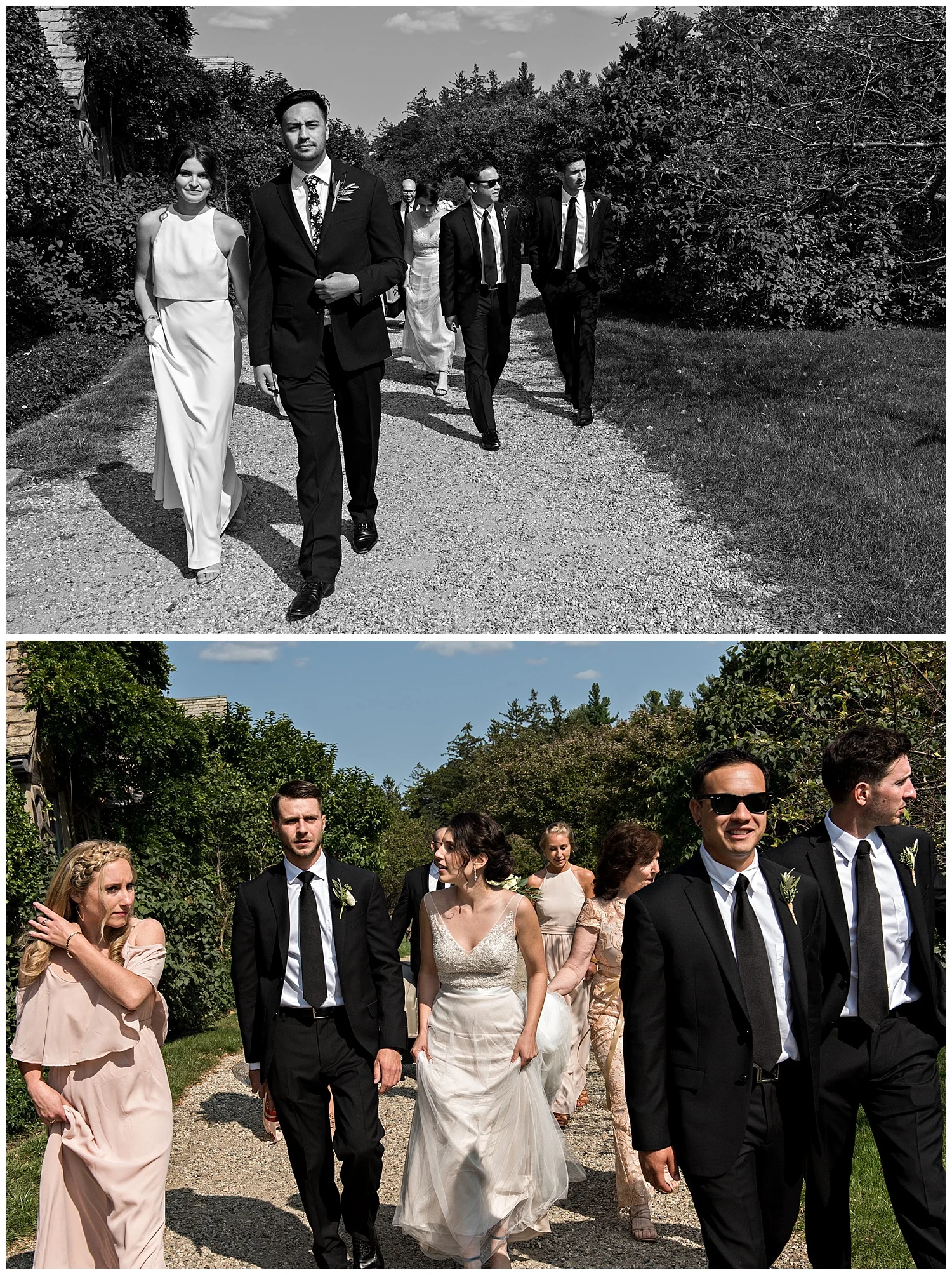 Candid wedding photography at Topesmead State Forest