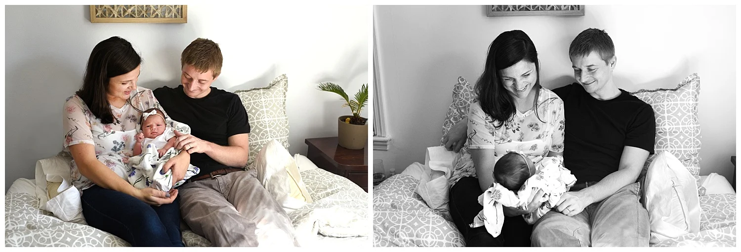 in home lifestyle newborn photography. connecticut newborn photographer