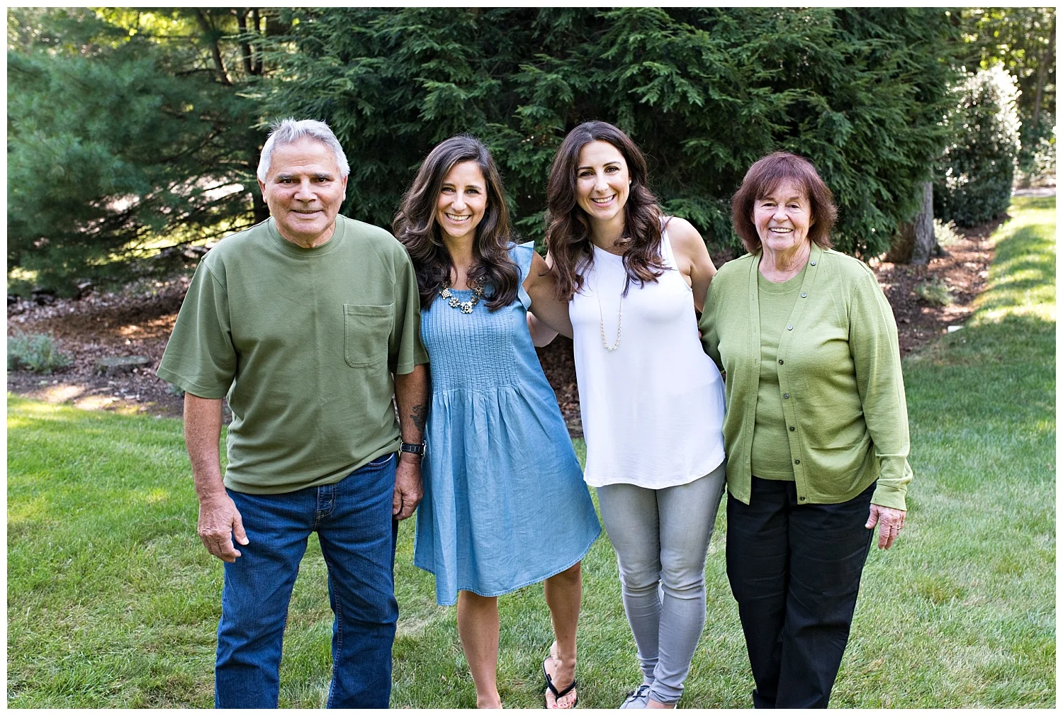 great grandparents with grandchildren large family photography in darien, ct. fairfield county photographer